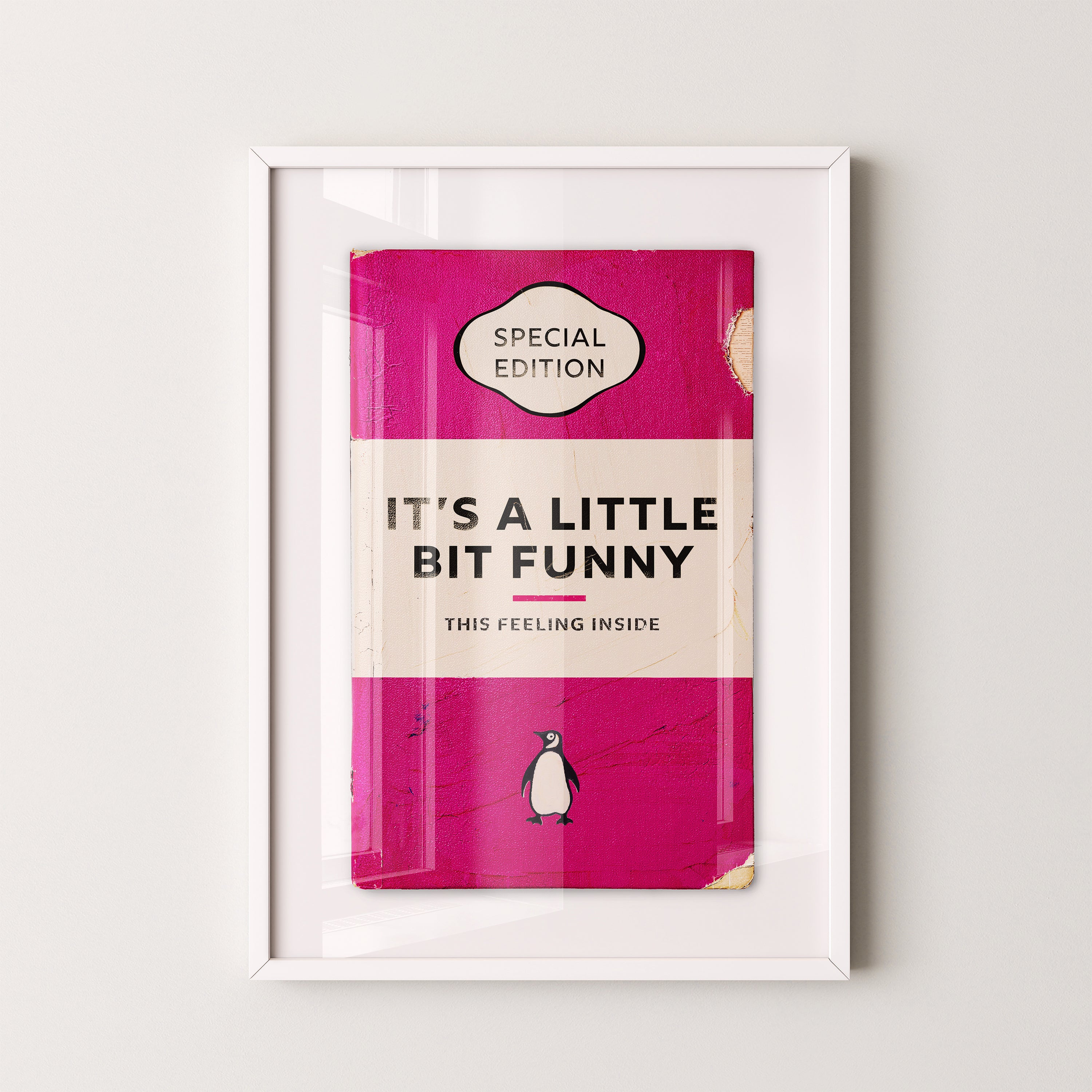 Limited Edition James Robins It's A Little Bit Funny Print