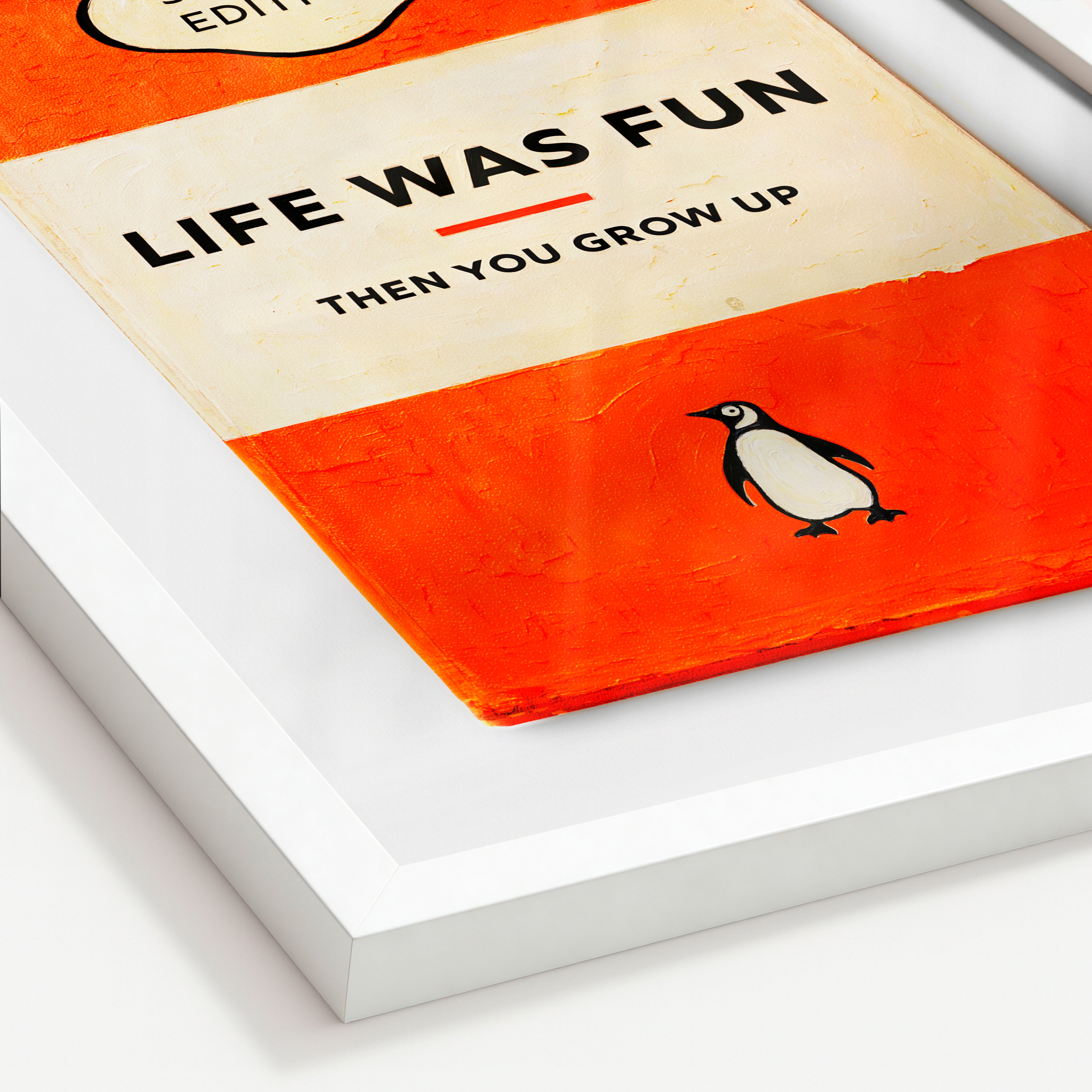 Limited Edition James Robins Life Was Fun Print