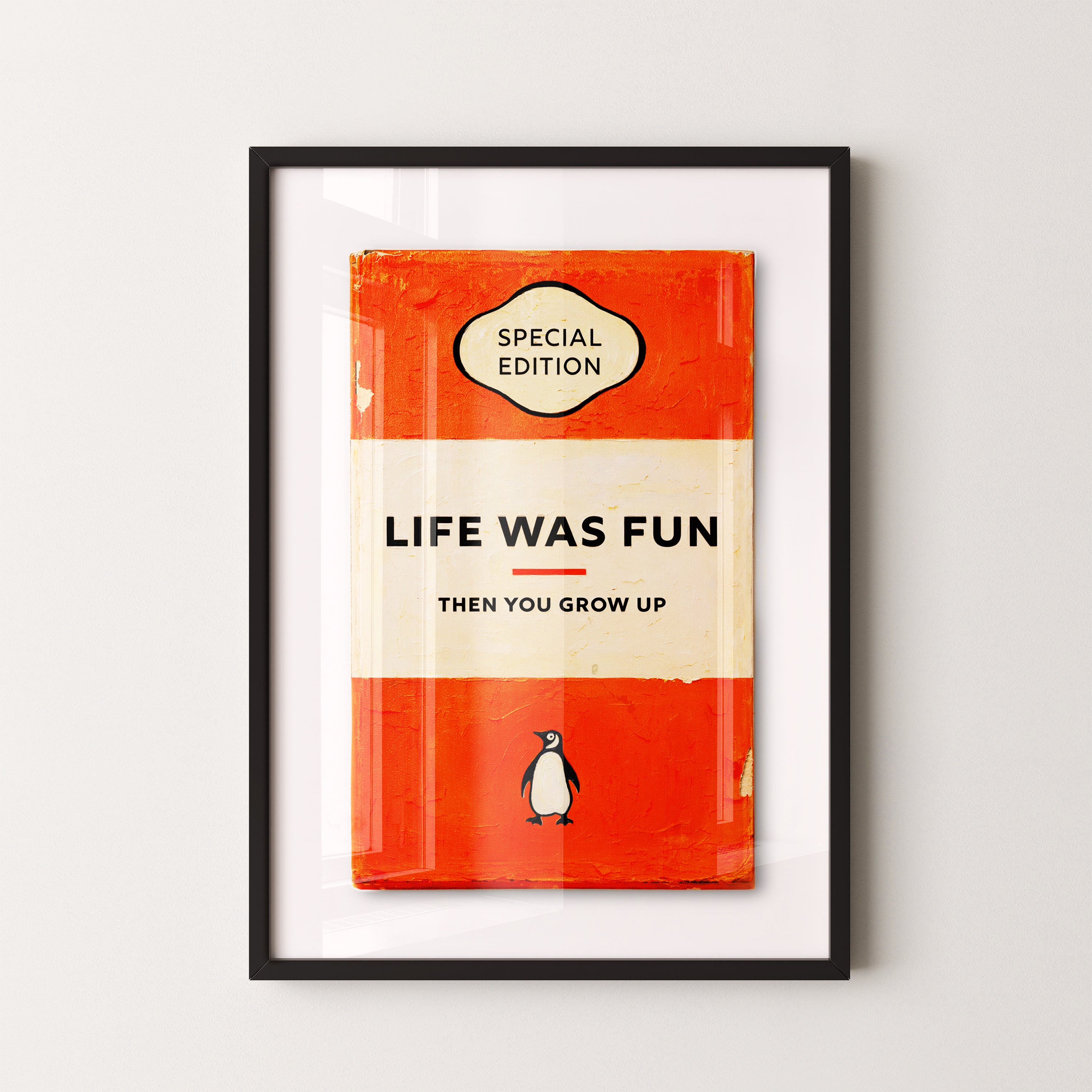 Limited Edition James Robins Life Was Fun Print