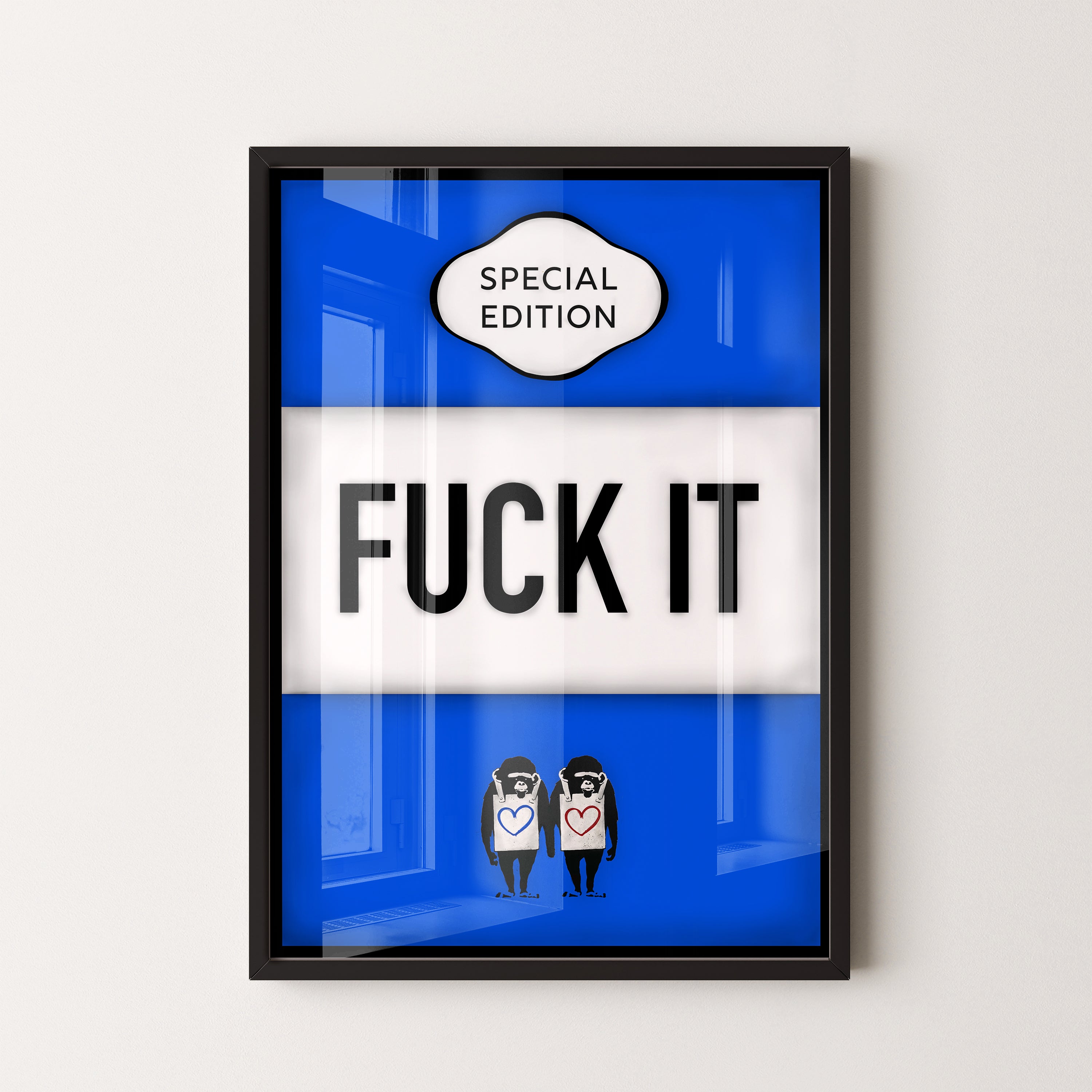 Pop Art Edition James Robins F%$k It Print - Magic Posters