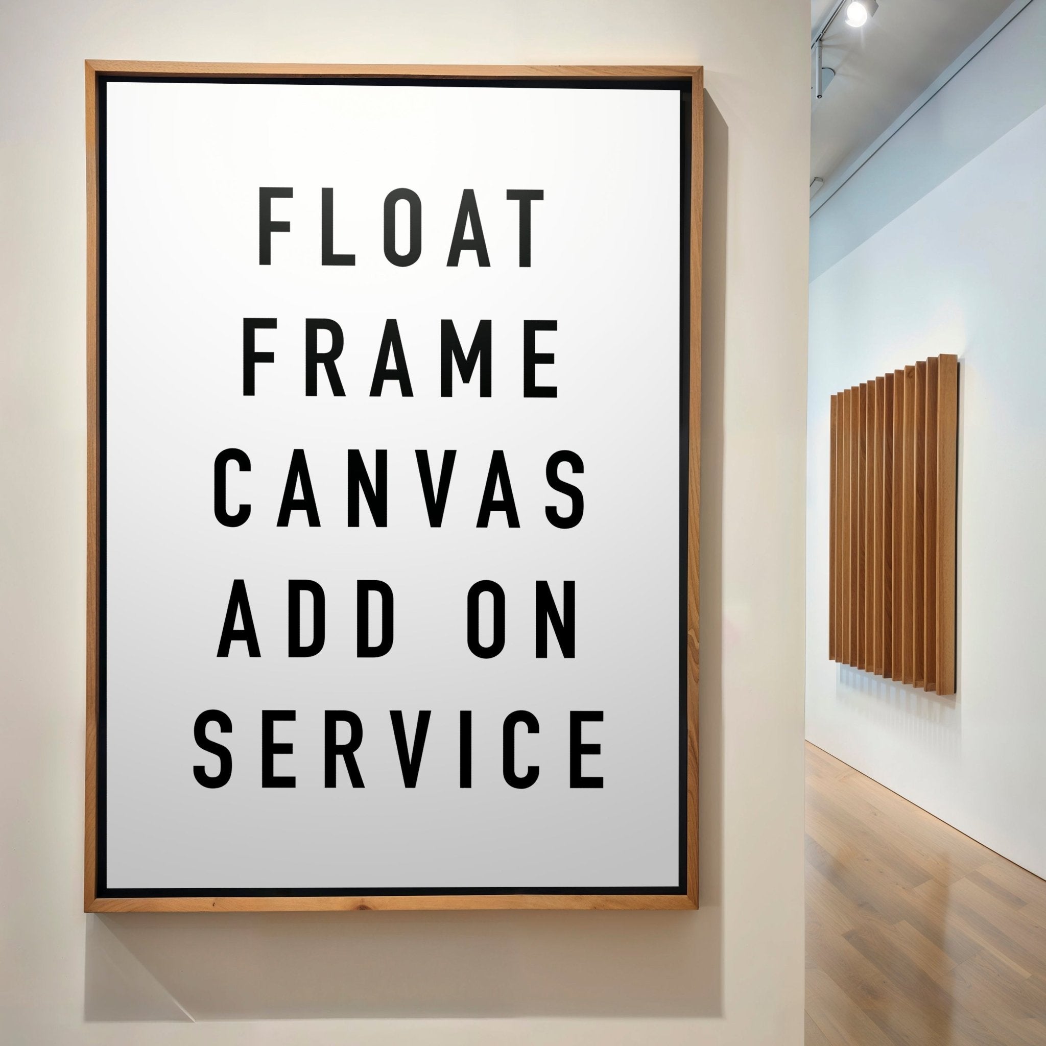 Framing Service Add On (Framed Float Canvas) - Magic Posters