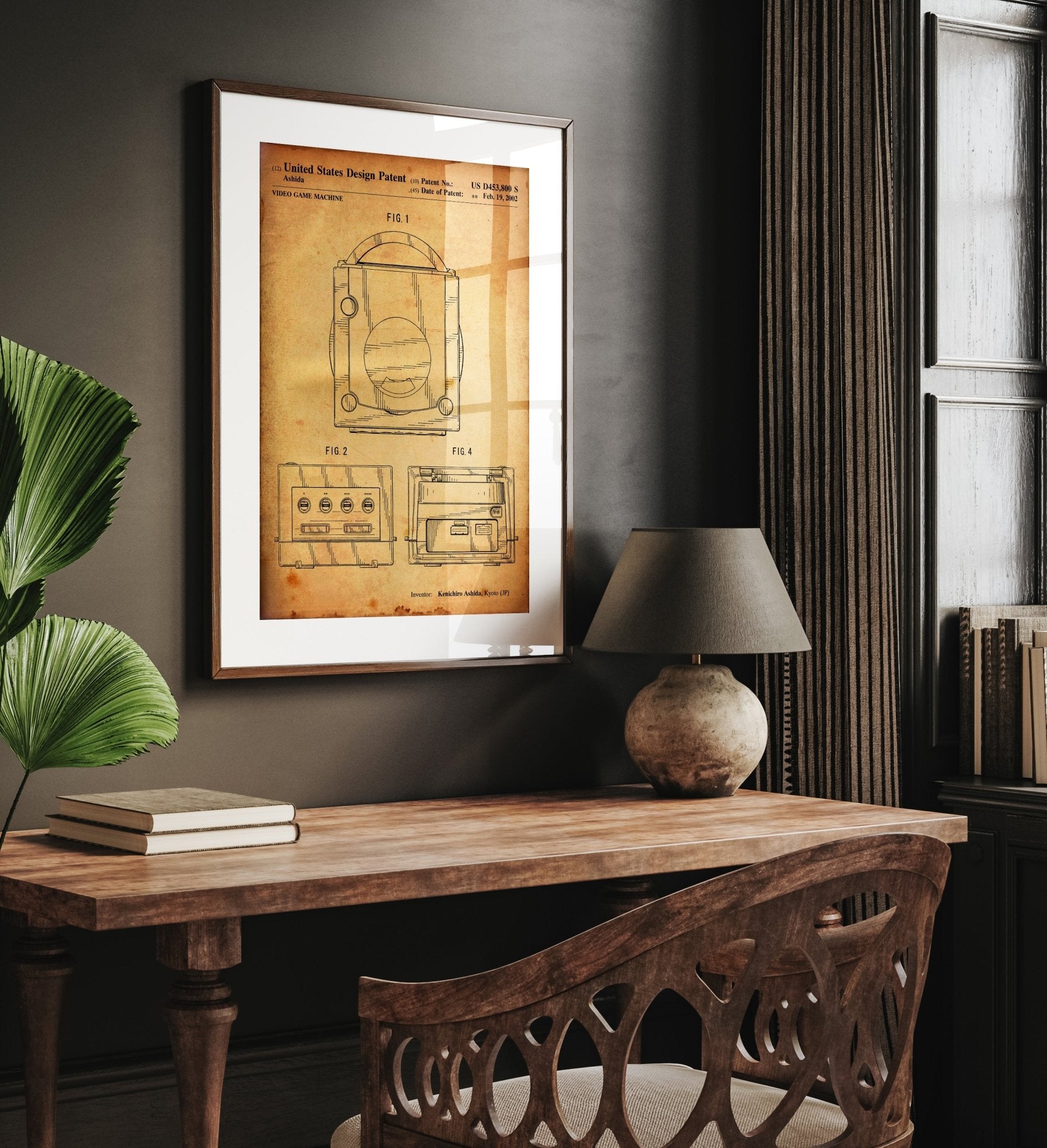 Gamecube 2002 Patent Print - Magic Posters