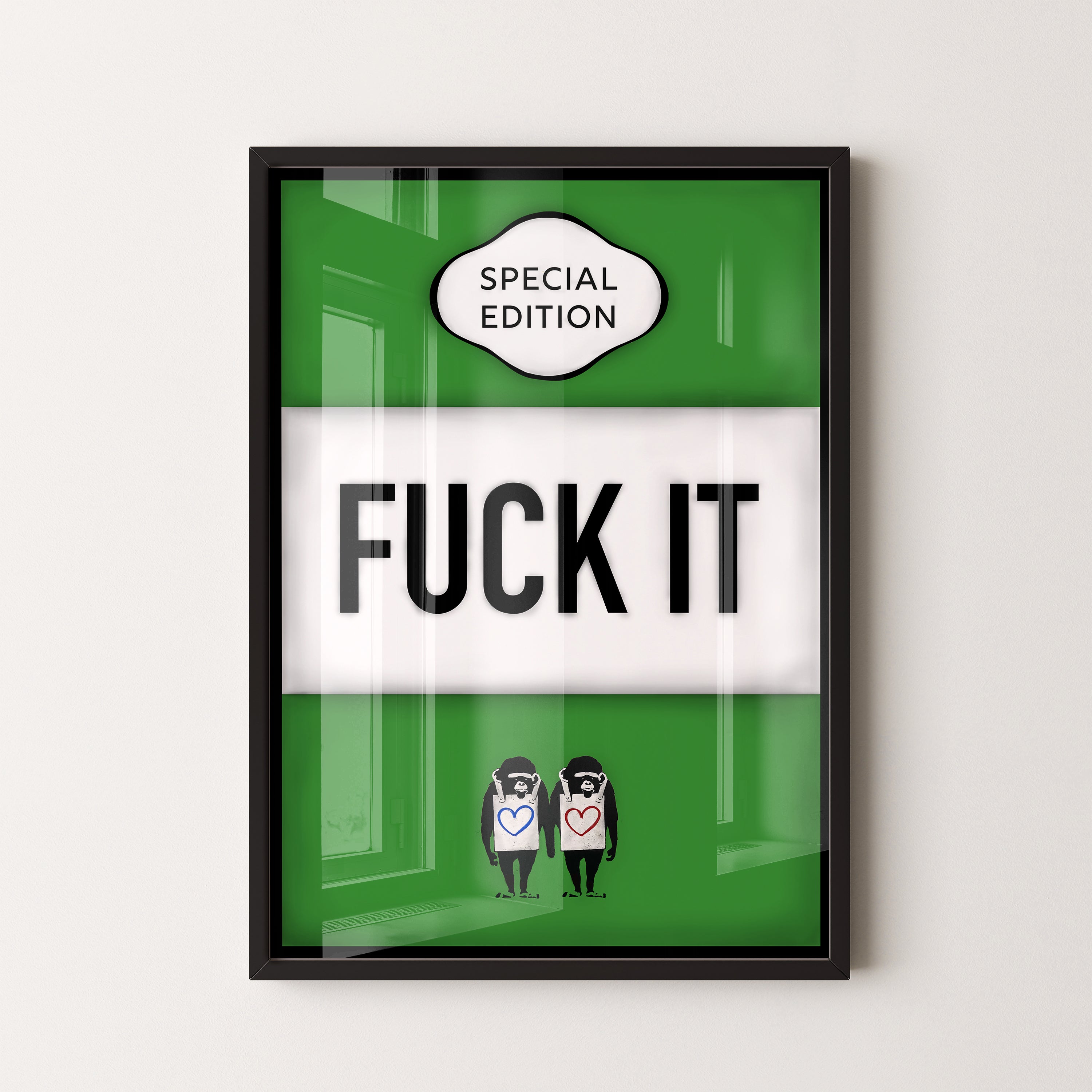 Pop Art Edition James Robins F%$k It Print - Magic Posters