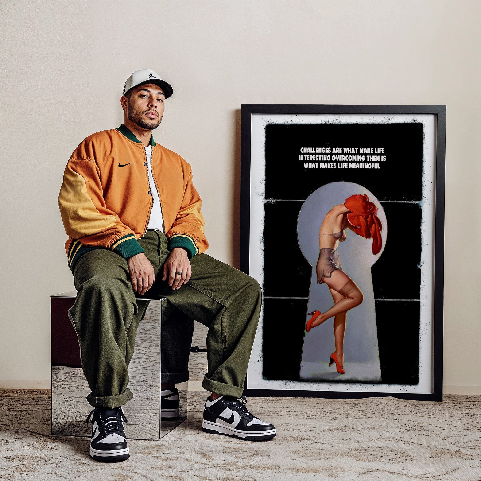 Limited Edition James Robins Challenges Print - Black - Magic Posters