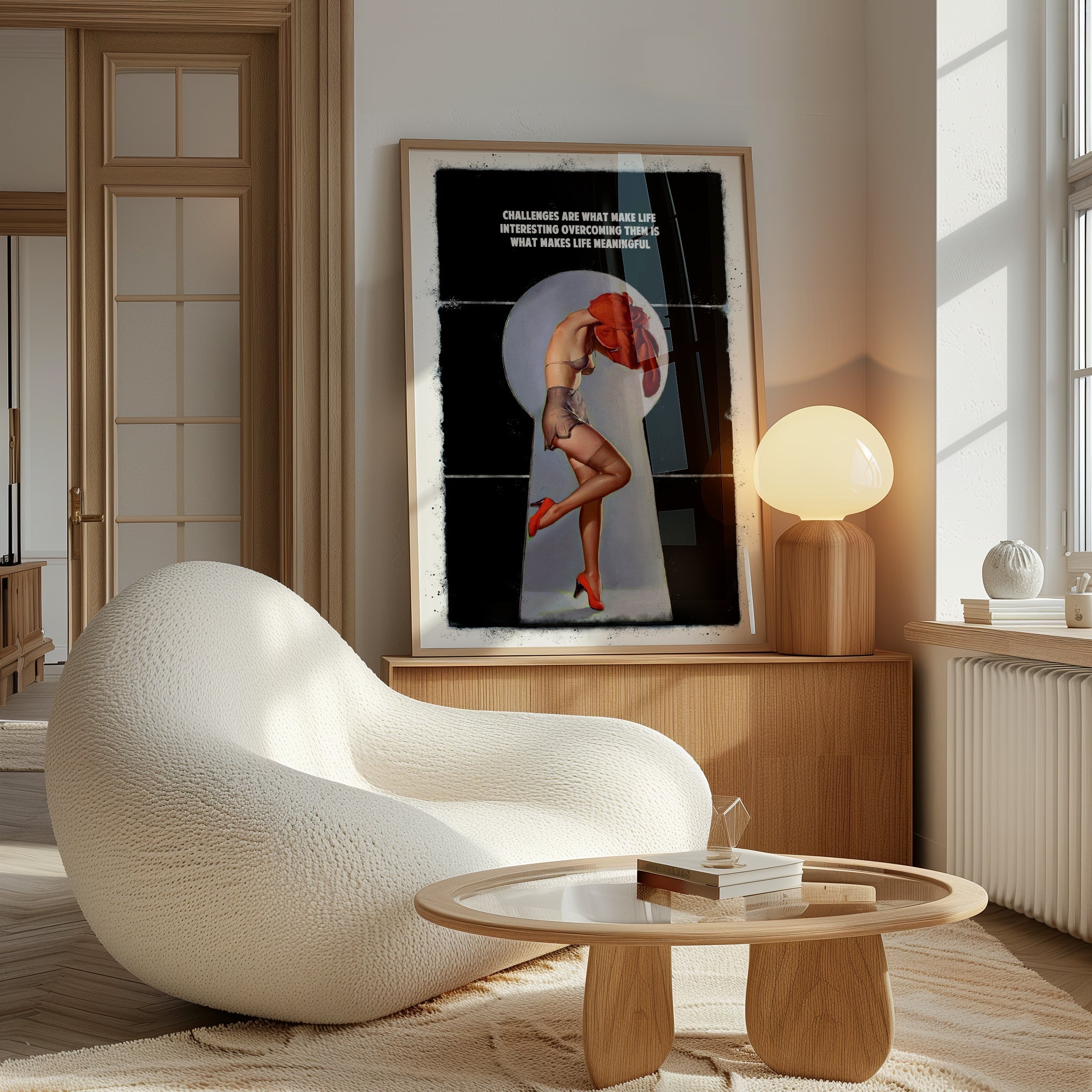 Limited Edition James Robins Challenges Print - Black - Magic Posters