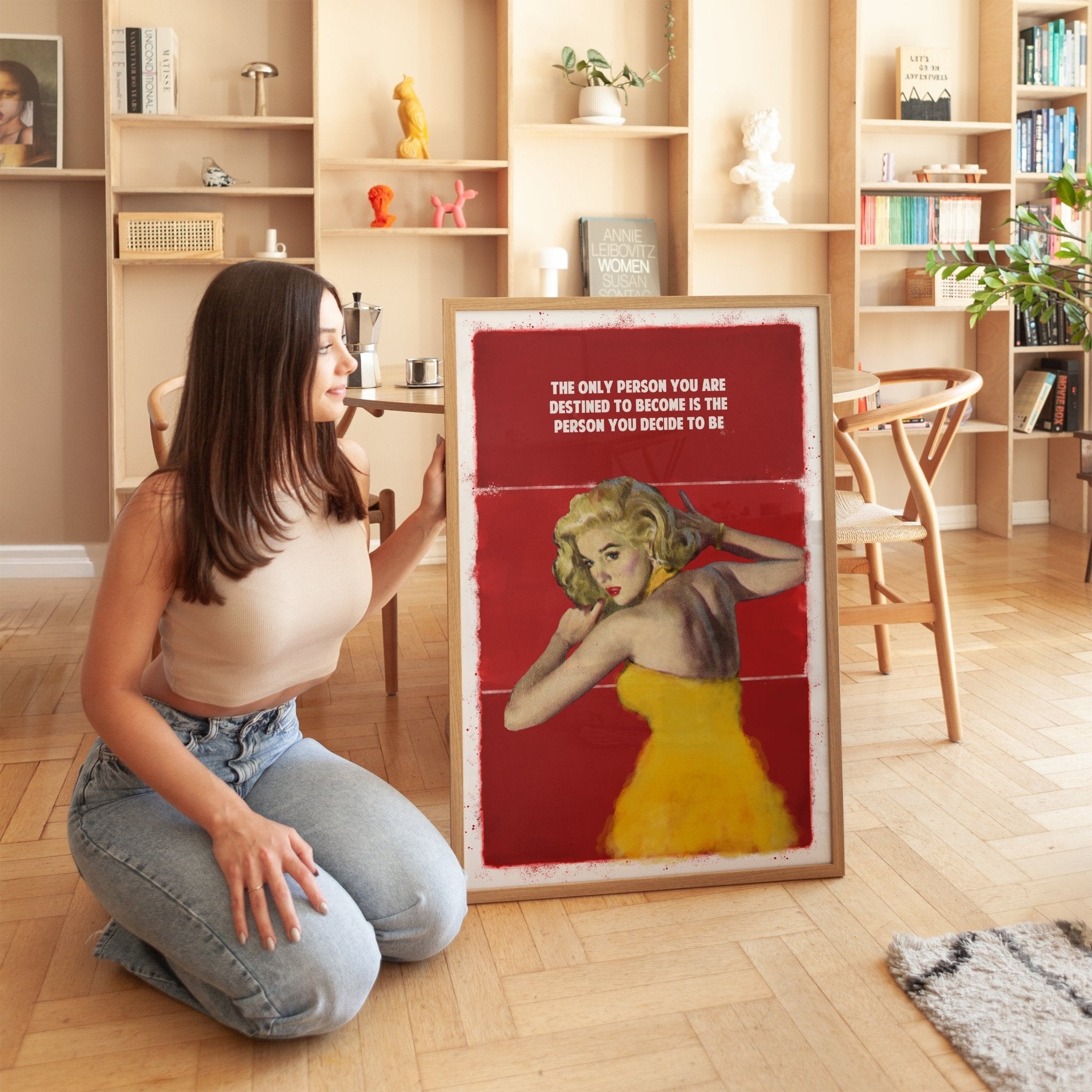 Limited Edition James Robins Destined To Become Print - Red - Magic Posters