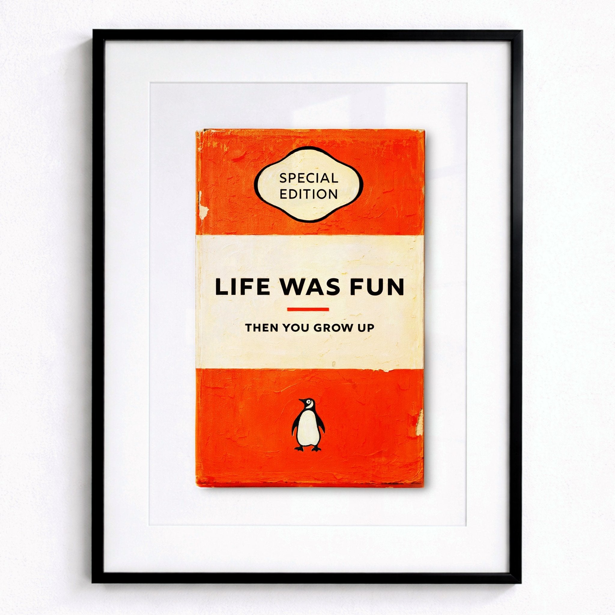Limited Edition James Robins Life Was Fun Print - Magic Posters