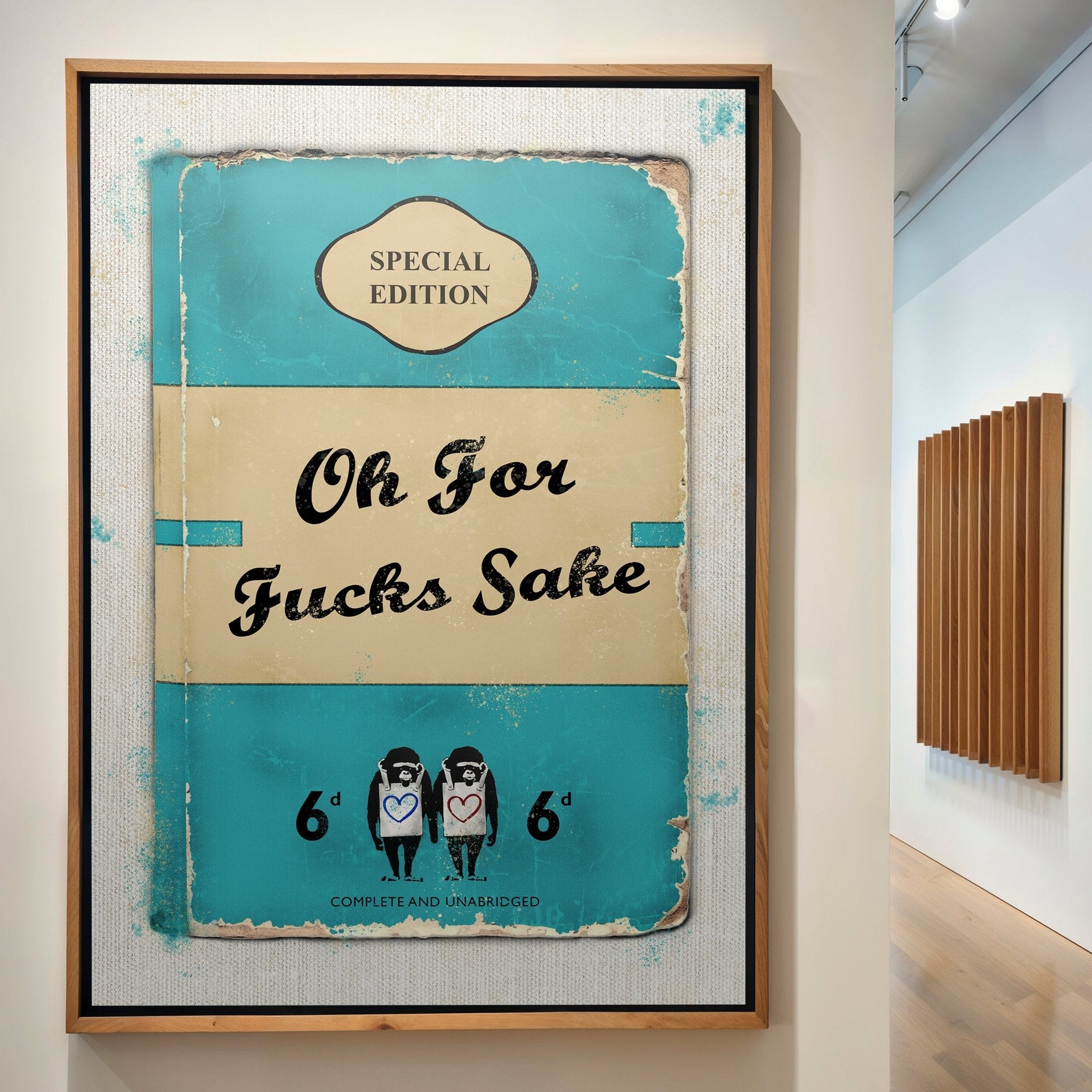Limited Edition James Robins Oh For F%$ks Sake Print - Magic Posters