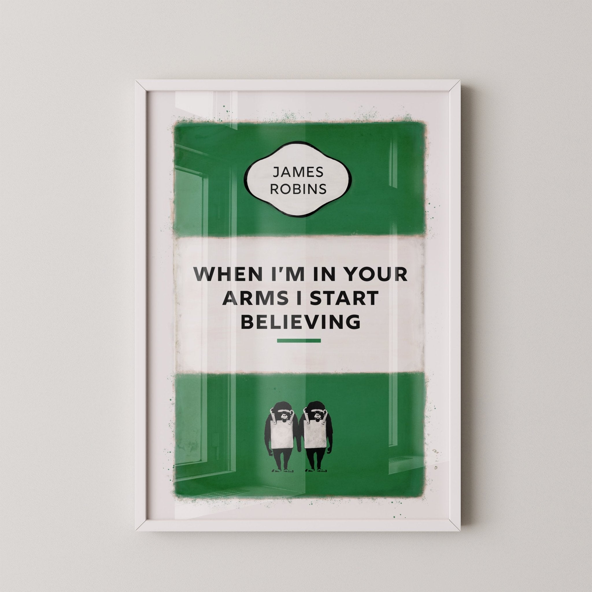 Limited Edition James Robins When I'm In Your Arms Print - Magic Posters