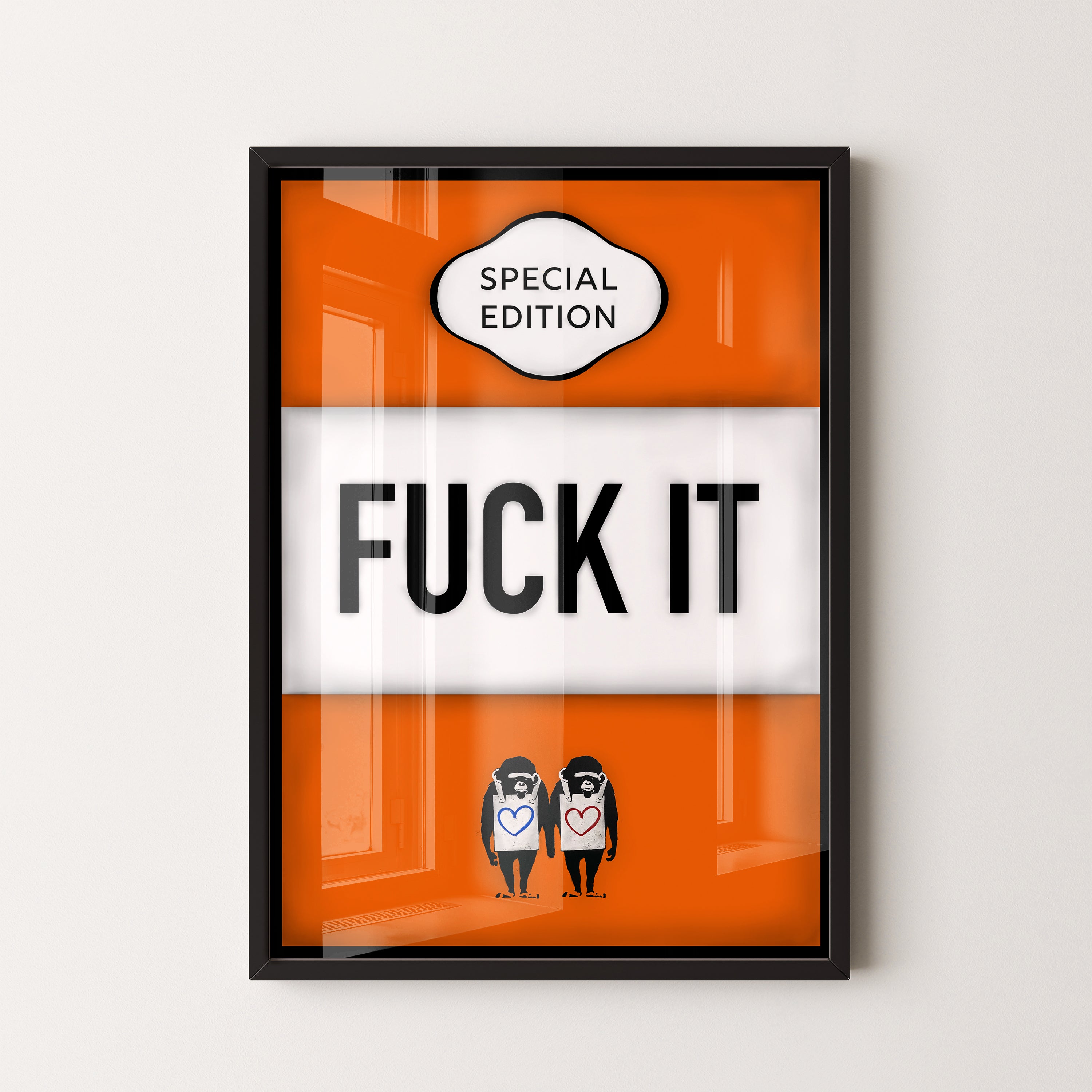 Pop Art Edition James Robins F%$k It Print - Magic Posters