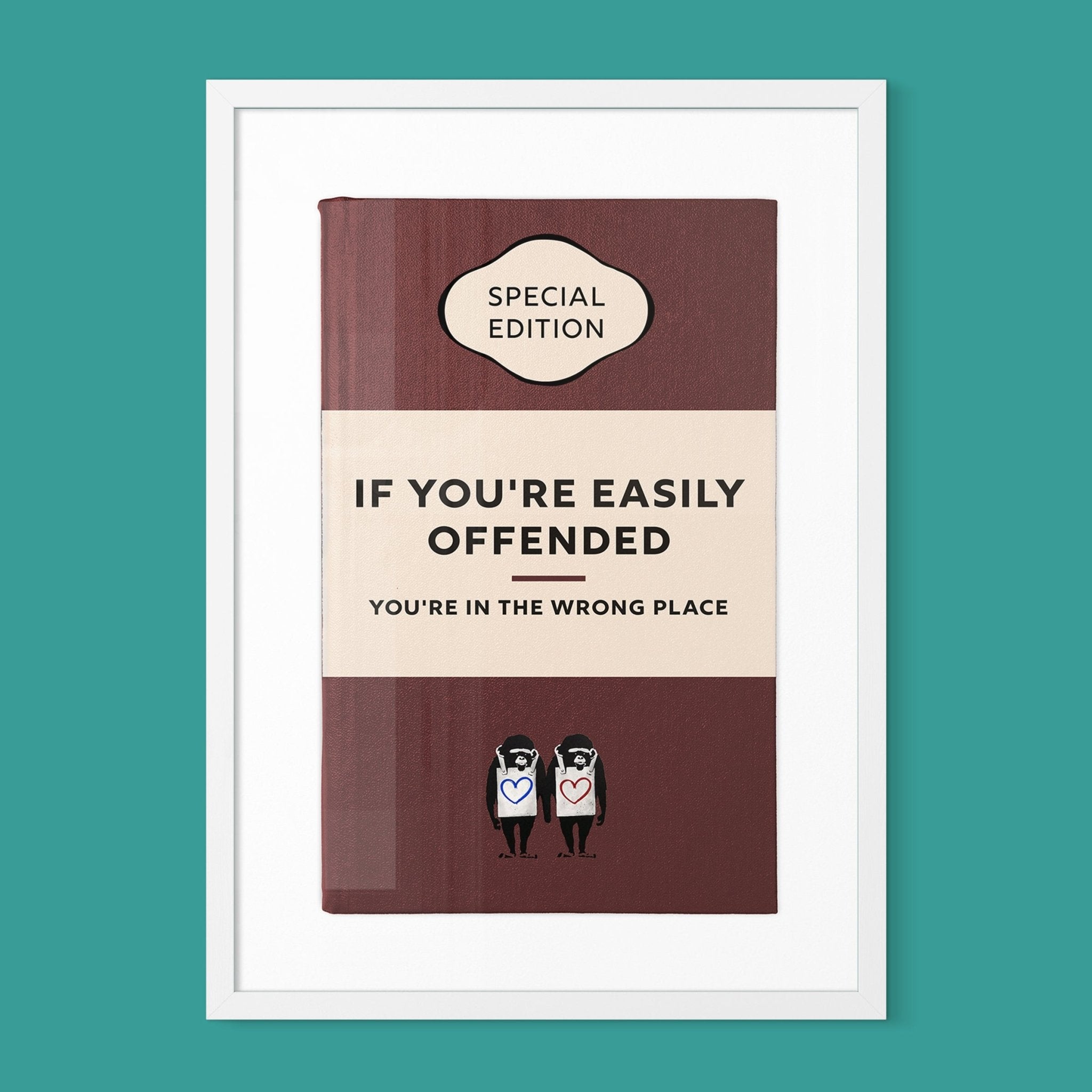 Personalised Book Cover Art Print (Classic Edition) - Magic Posters