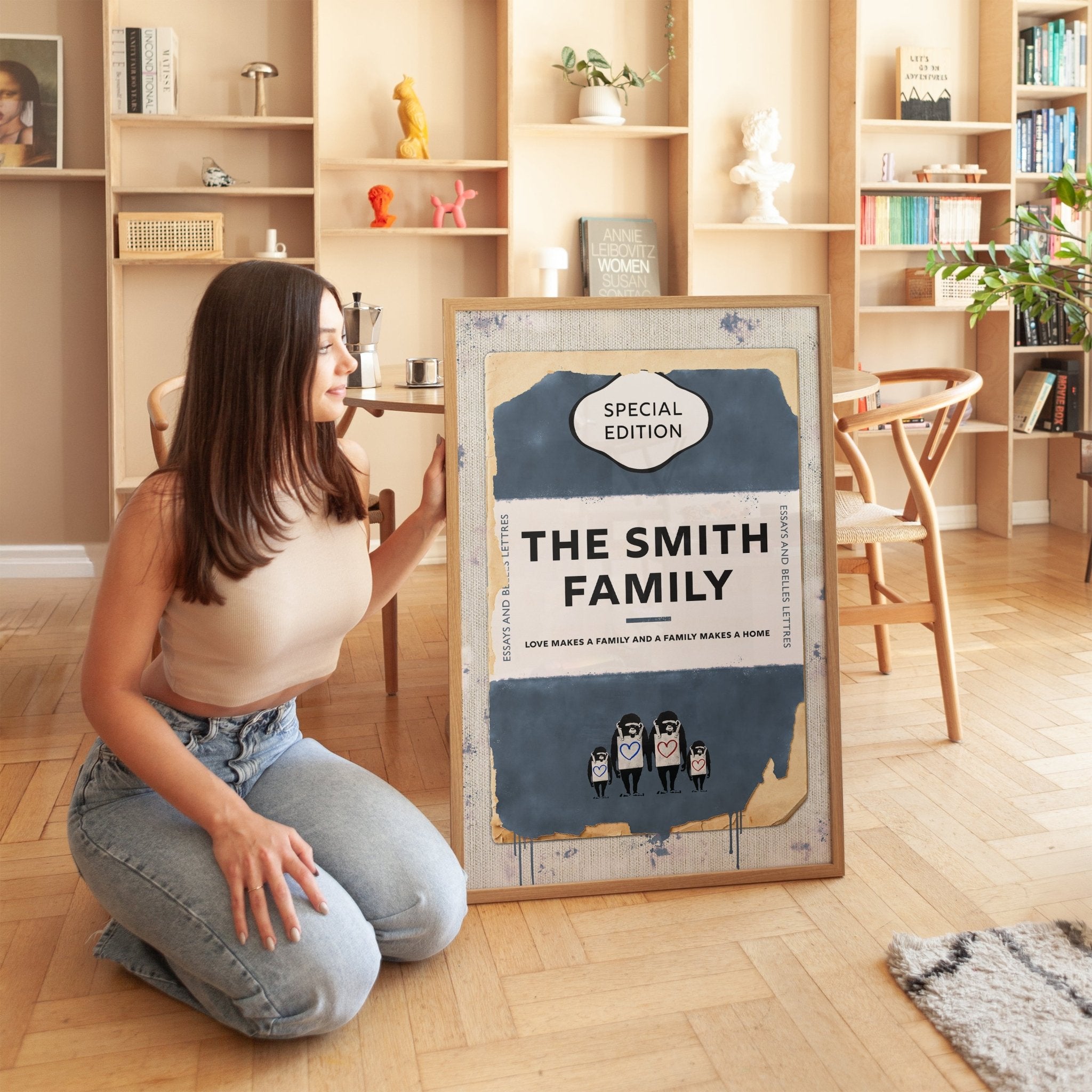 Personalised Book Cover Art Print (New Edition) - Magic Posters