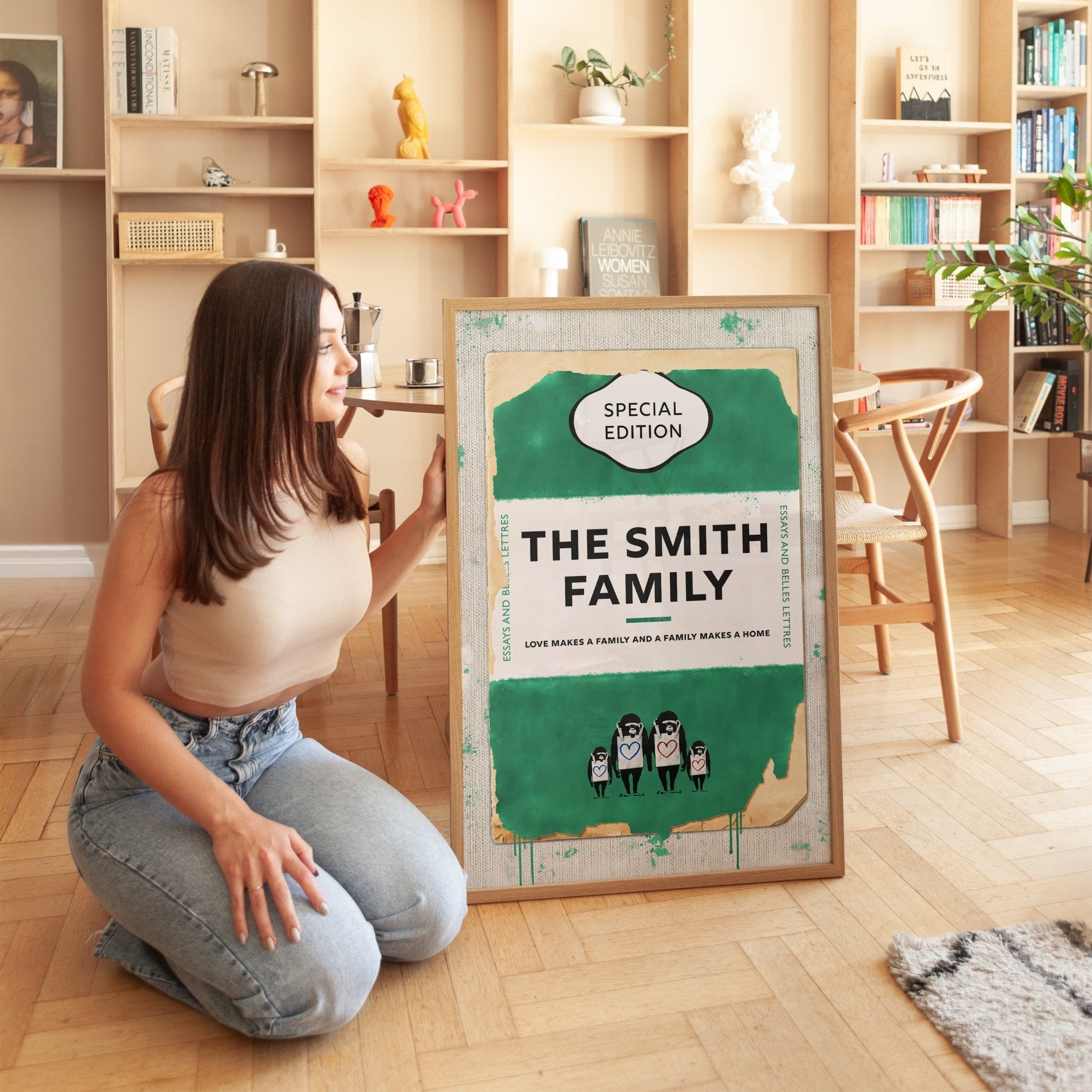 Personalised Book Cover Art Print (New Edition) - Magic Posters