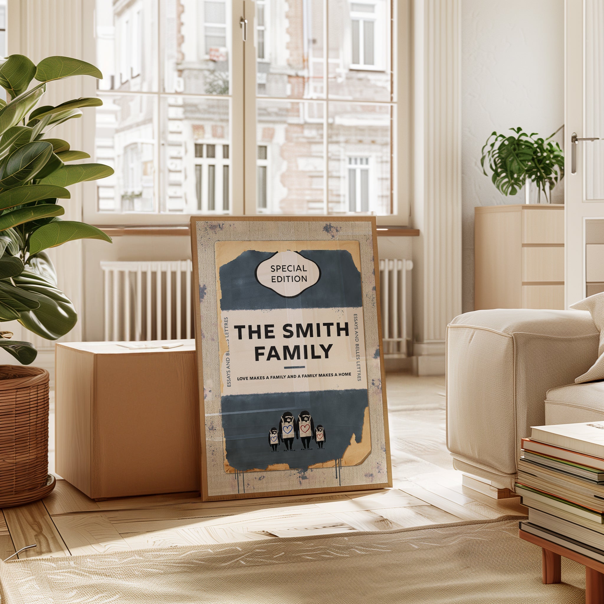 Personalised Book Cover Art Print (New Edition) - Magic Posters