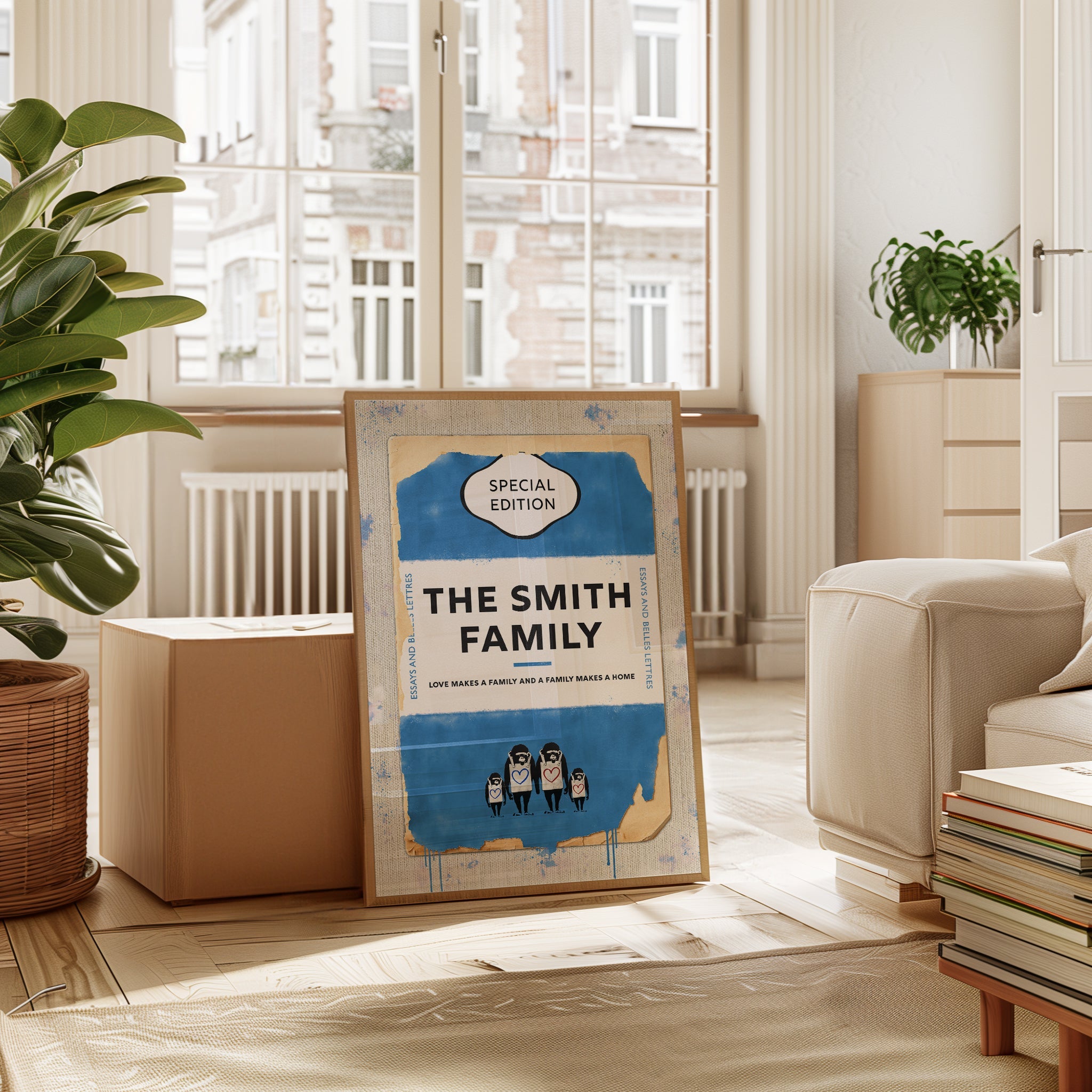 Personalised Book Cover Art Print (New Edition) - Magic Posters