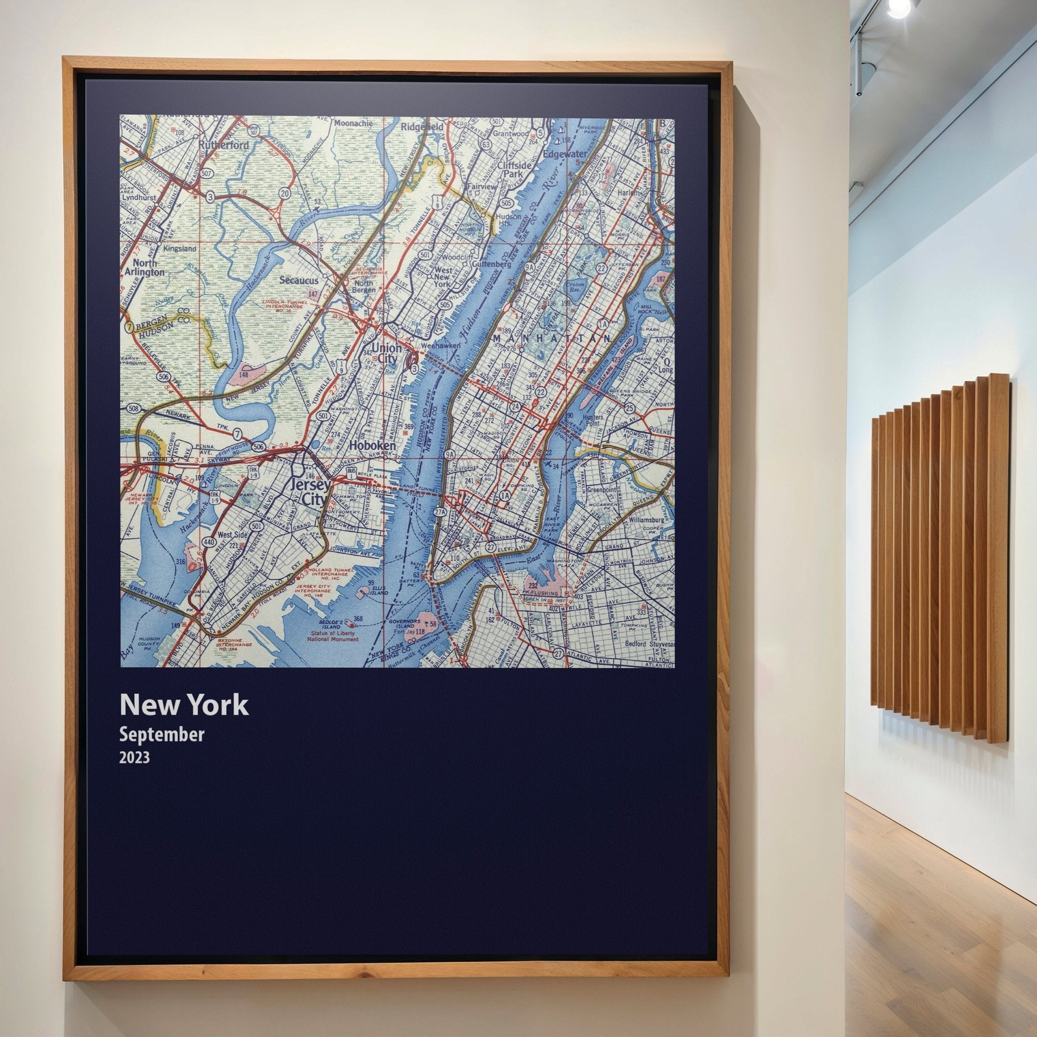 Personalised City Map Print - Magic Posters