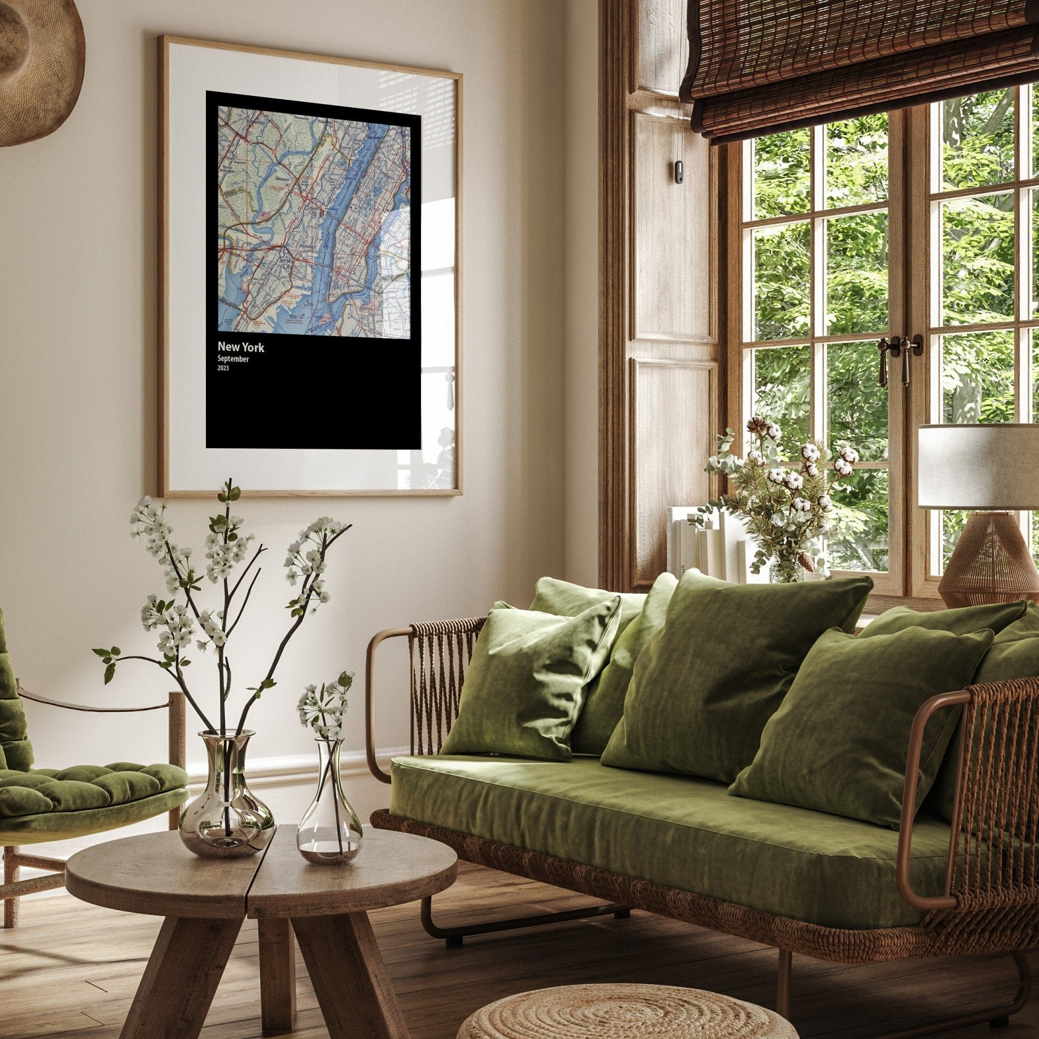 Personalised City Map Set Of 6 Prints - Magic Posters