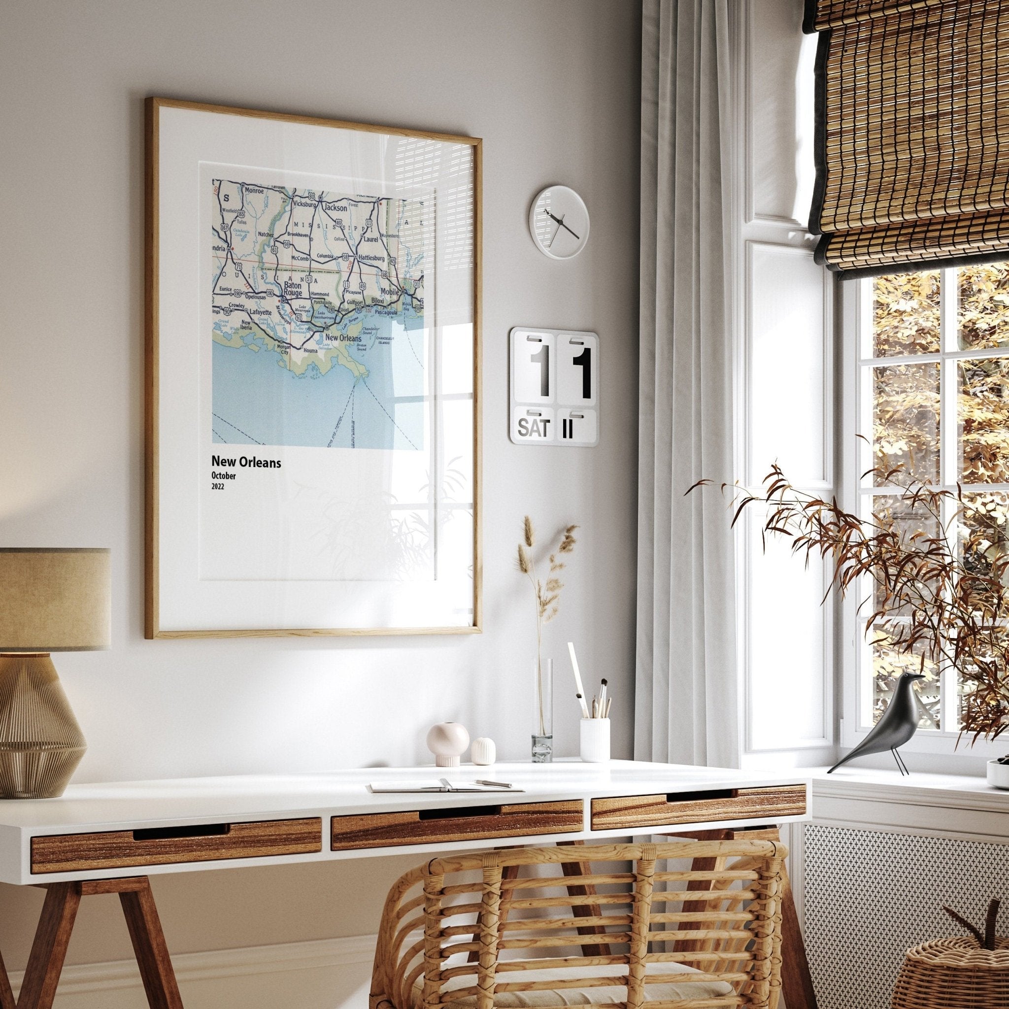 Personalised City Map Set Of 6 Prints - Magic Posters