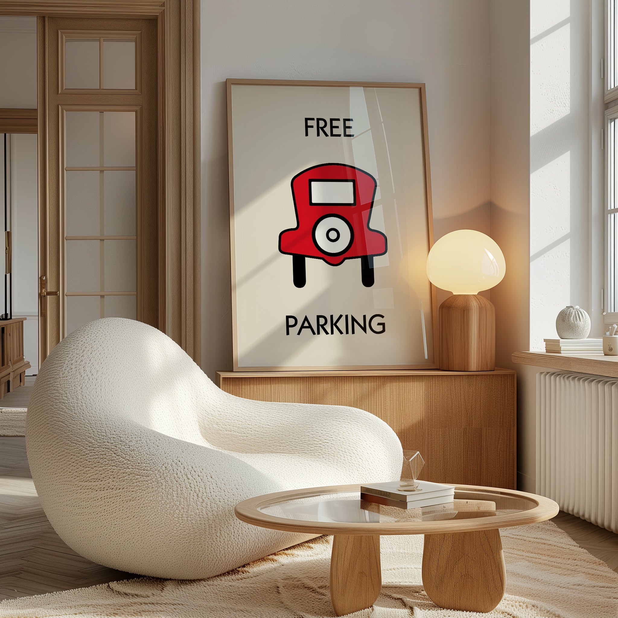 Personalised Game Board Prints (Cream) - Magic Posters