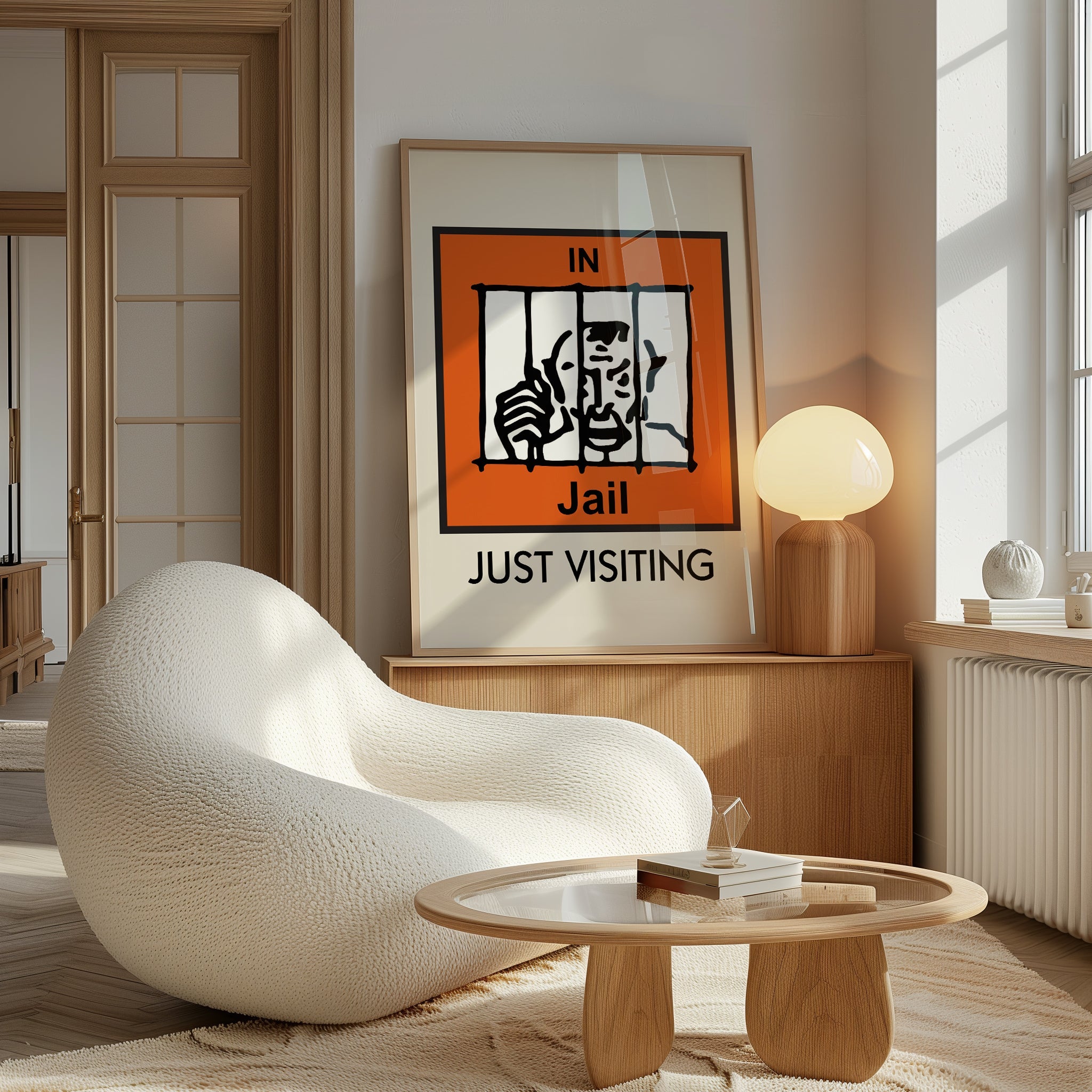 Personalised Game Board Prints (Cream) - Magic Posters