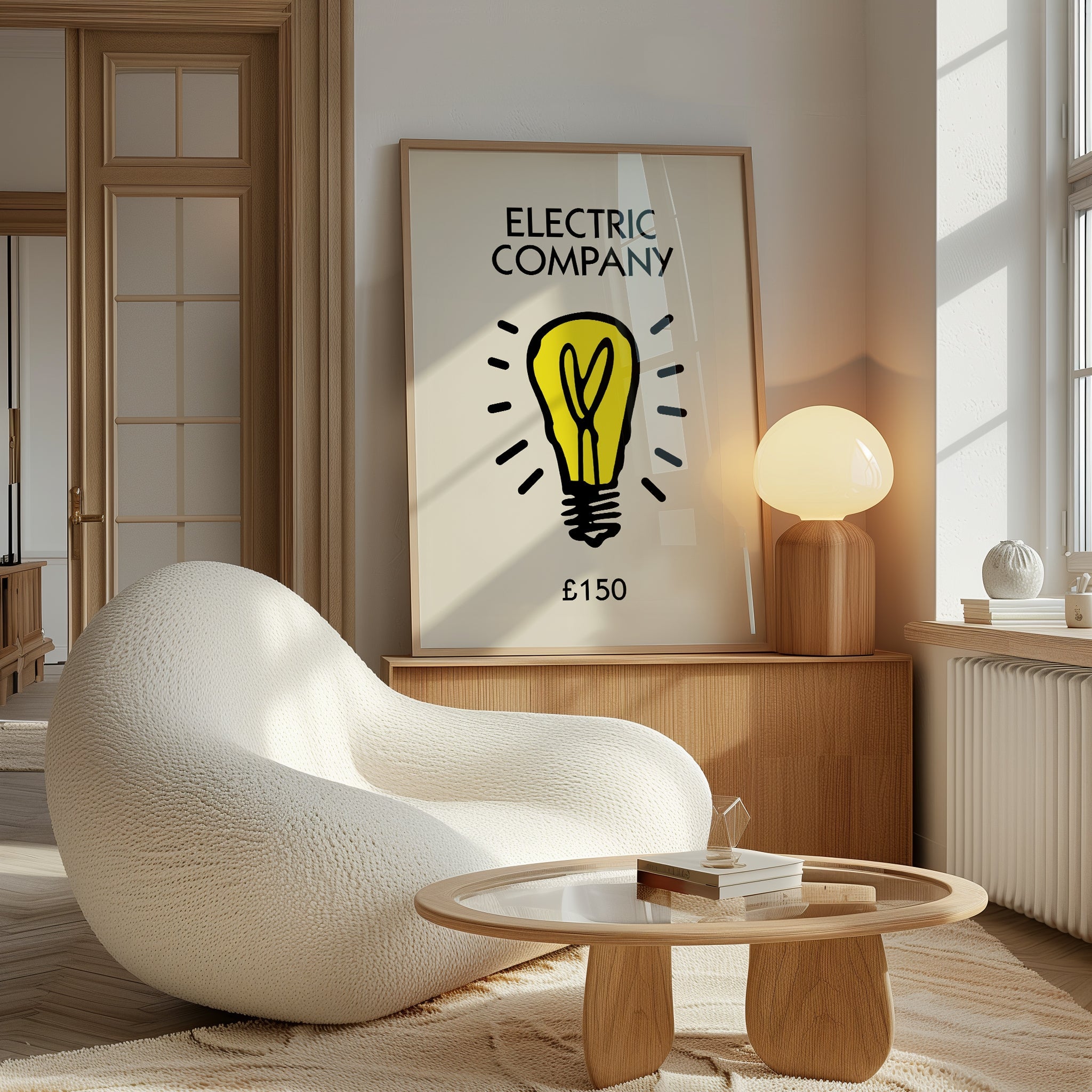 Personalised Game Board Prints (Cream) - Magic Posters