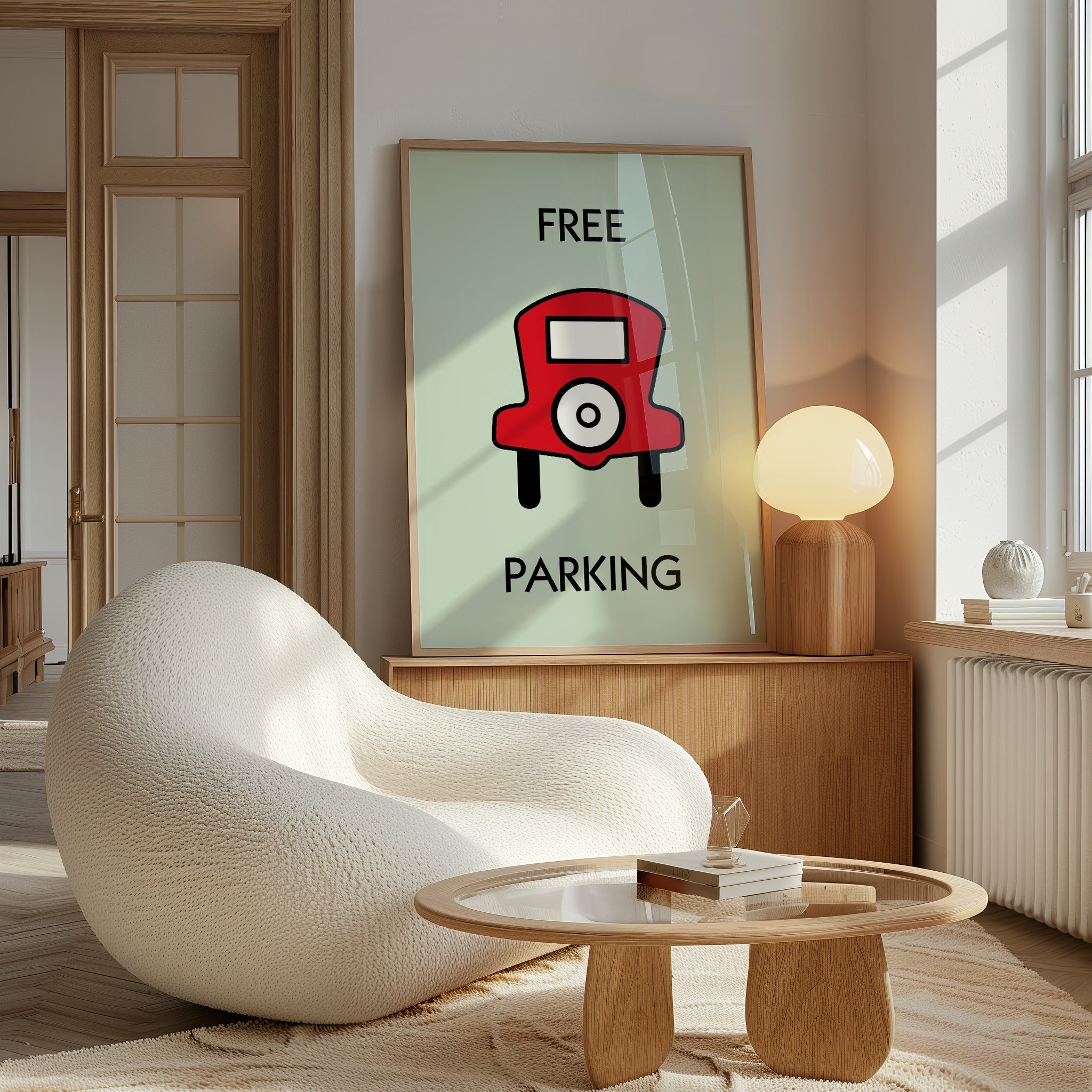 Personalised Game Board Prints (Light Green) - Magic Posters