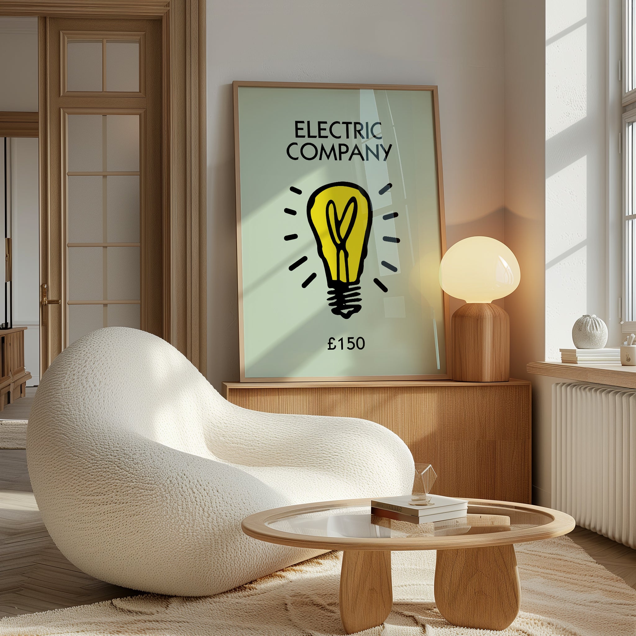 Personalised Game Board Prints (Light Green) - Magic Posters