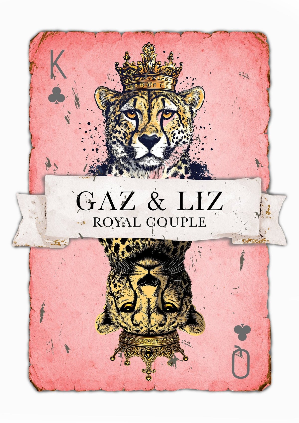 Personalised Playing Card Print