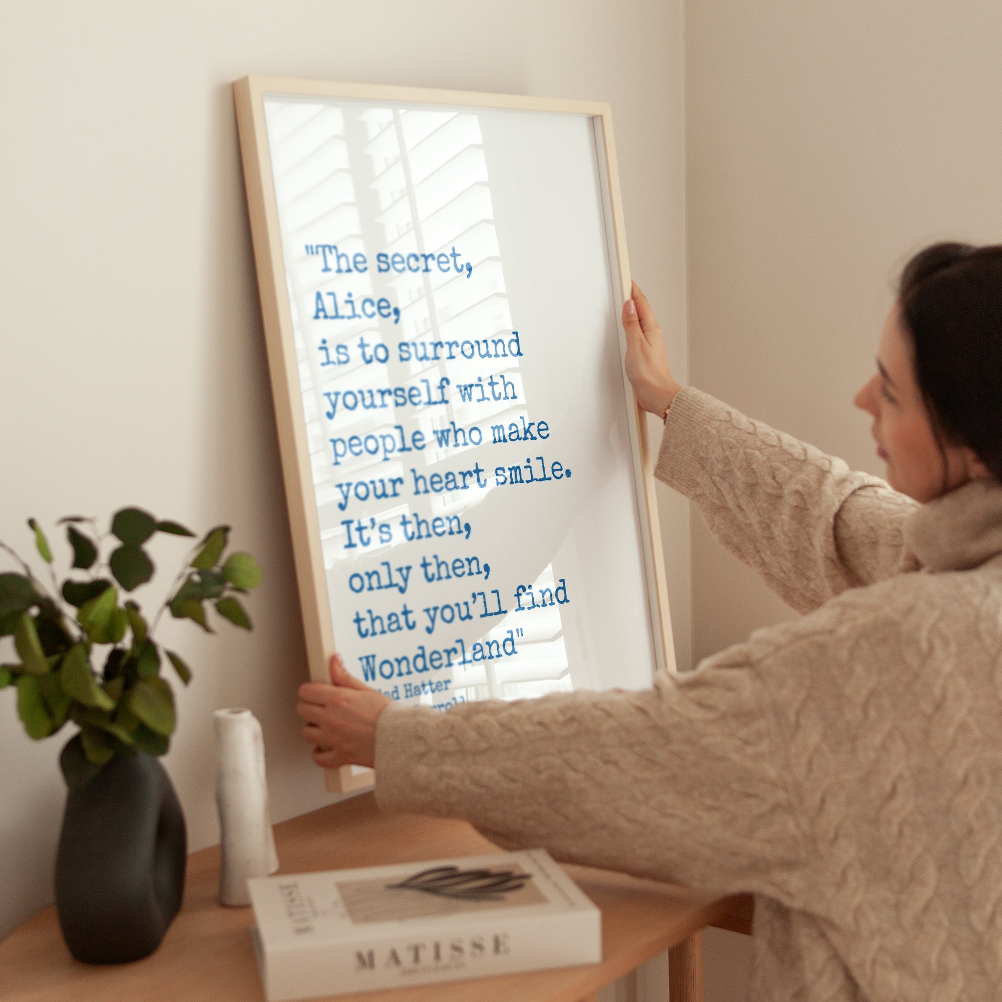 Personalised Quote Print (Typewriter Font) - Magic Posters