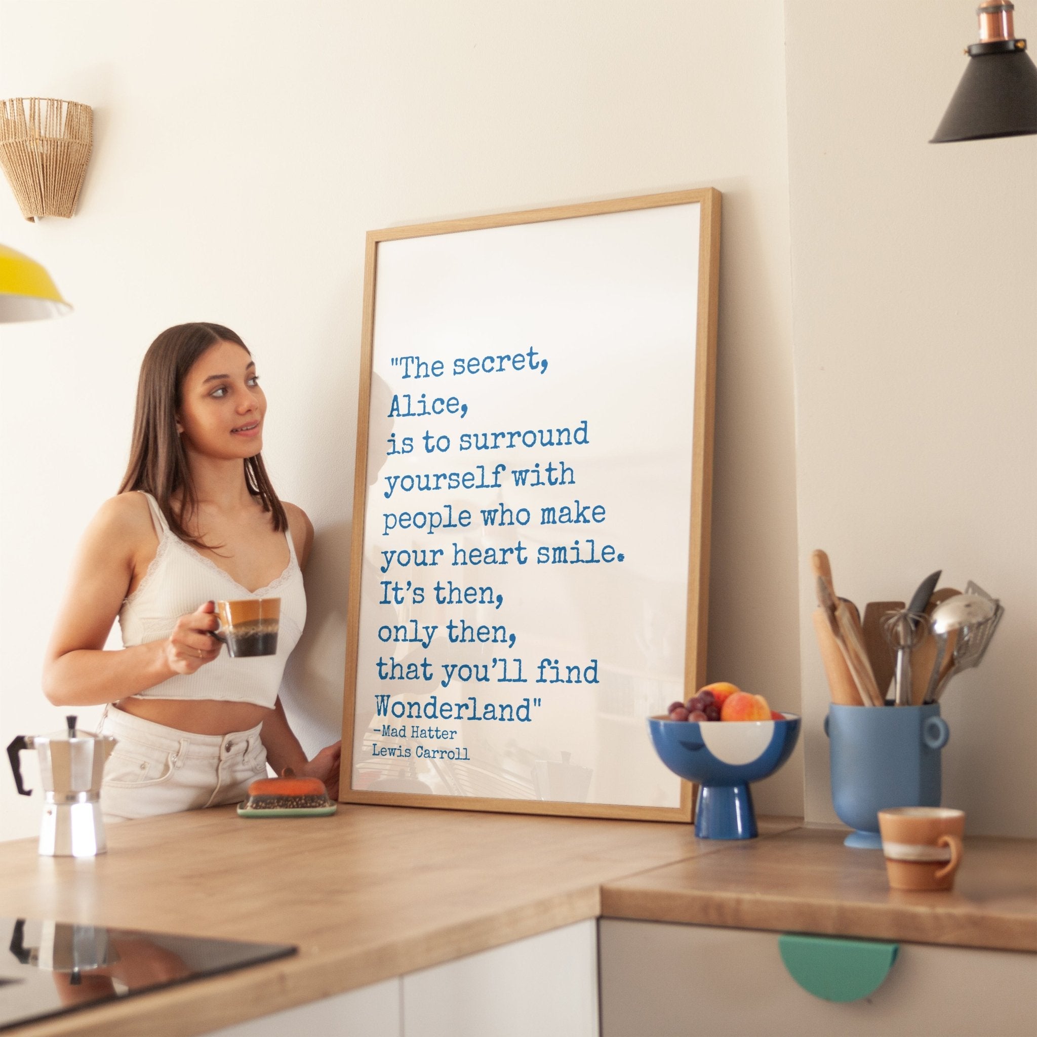 Personalised Quote Print (Typewriter Font) - Magic Posters