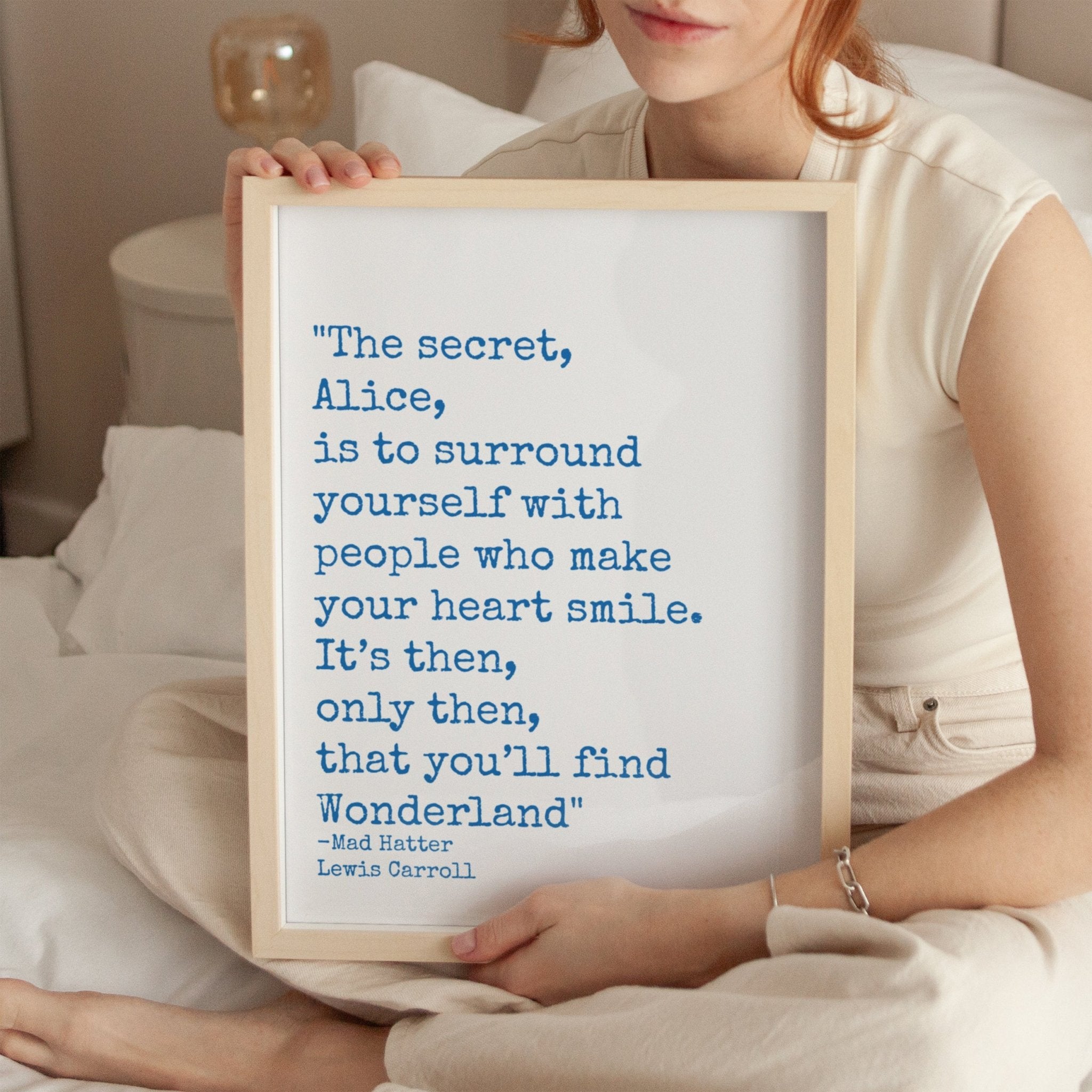 Personalised Quote Print (Typewriter Font) - Magic Posters