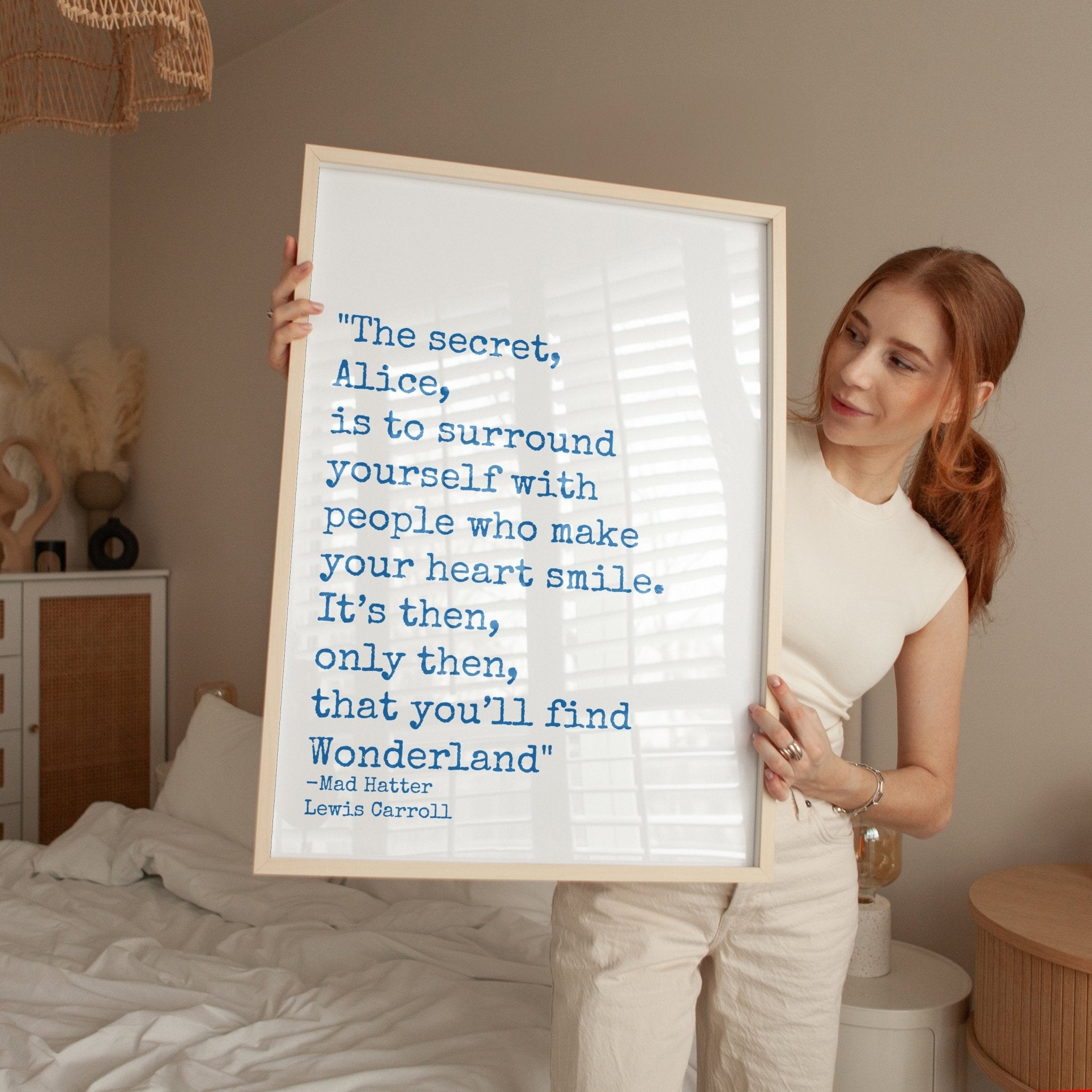 Personalised Quote Print (Typewriter Font) - Magic Posters