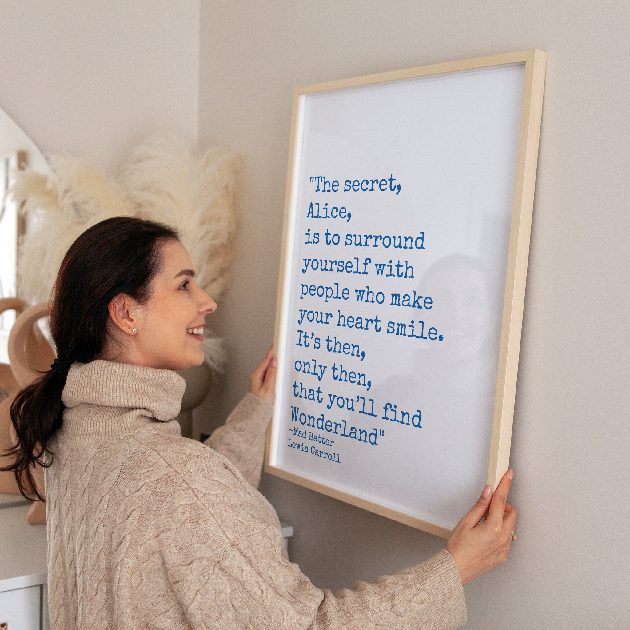 Personalised Quote Print (Typewriter Font) - Magic Posters