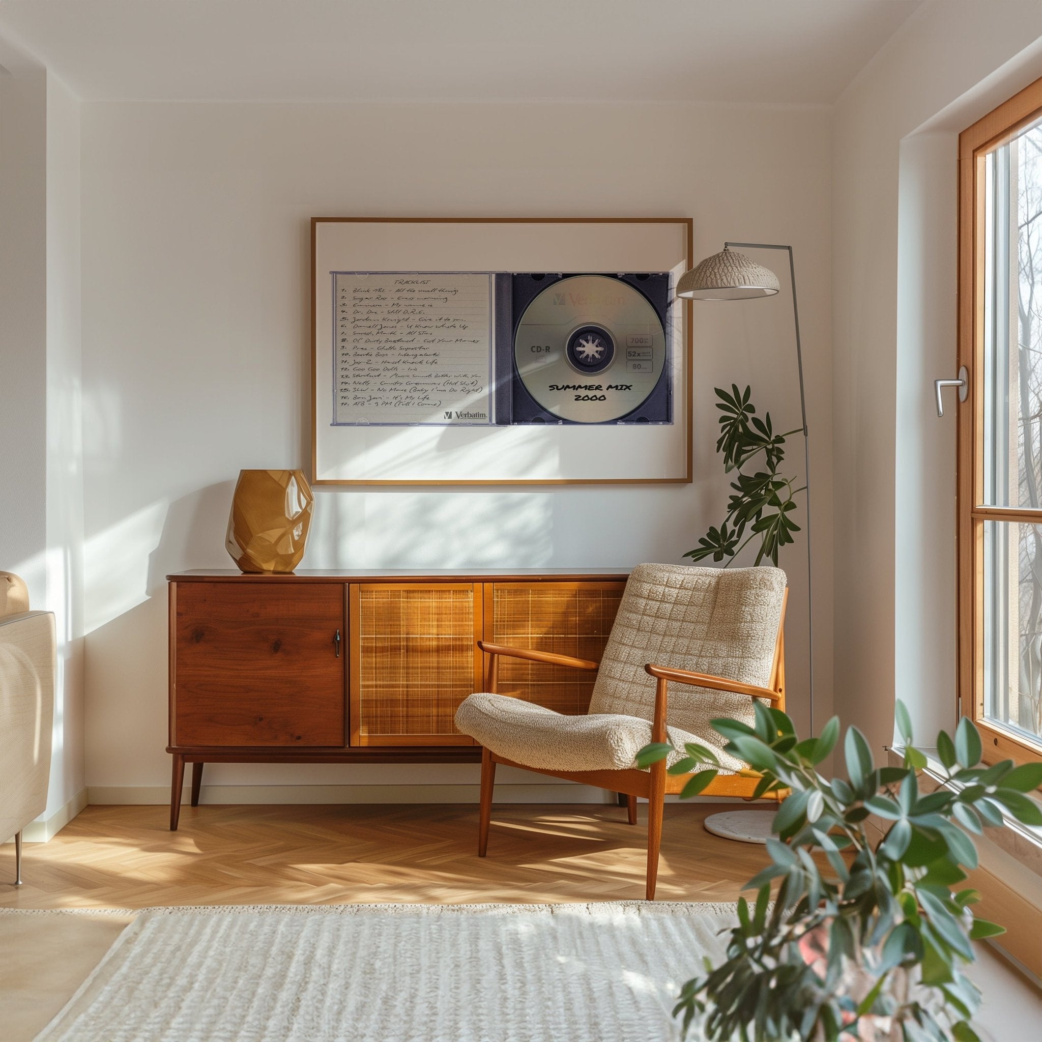 Personalised Retro Mix CD Print - Magic Posters