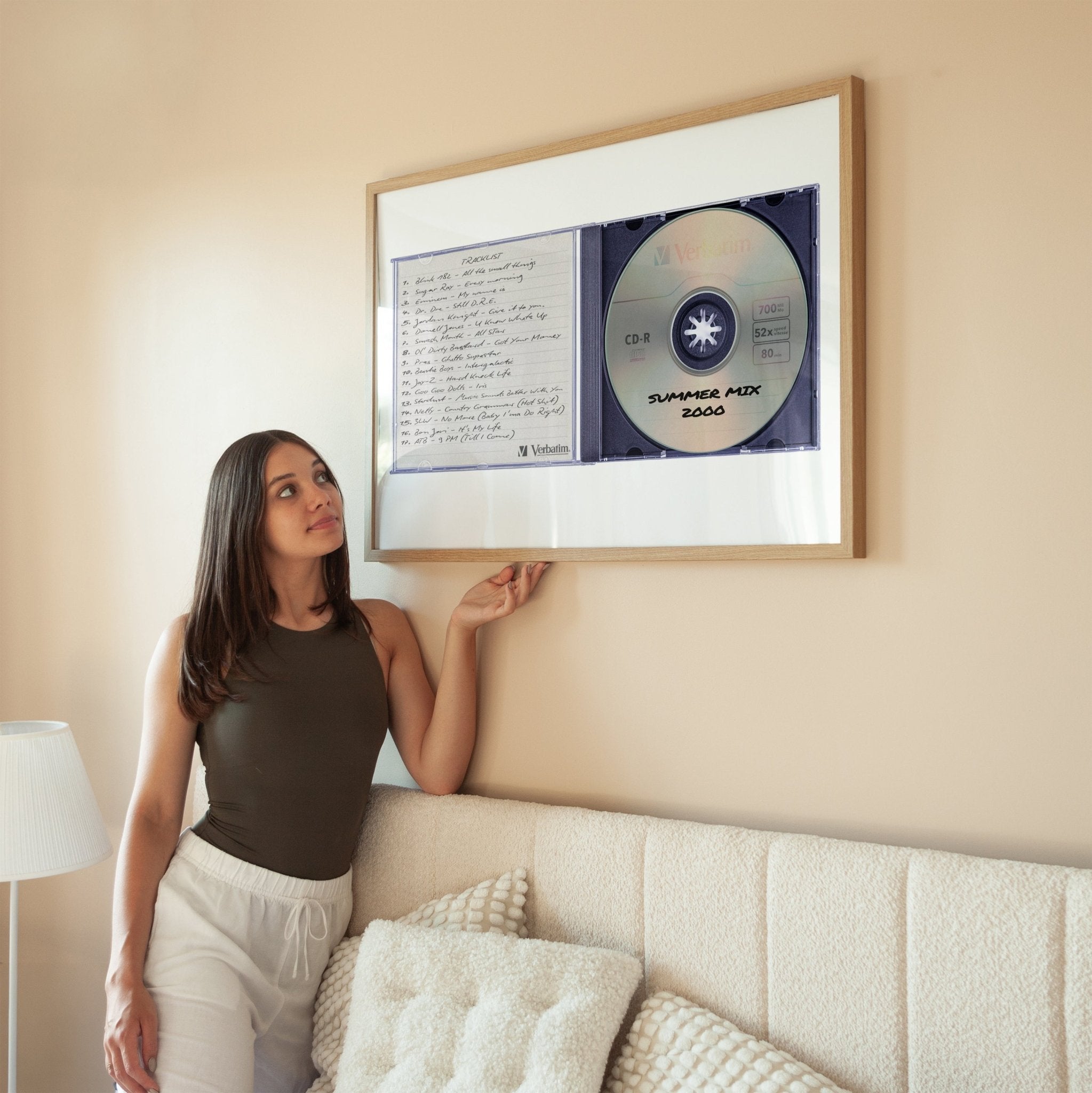 Personalised Retro Mix CD Print - Magic Posters