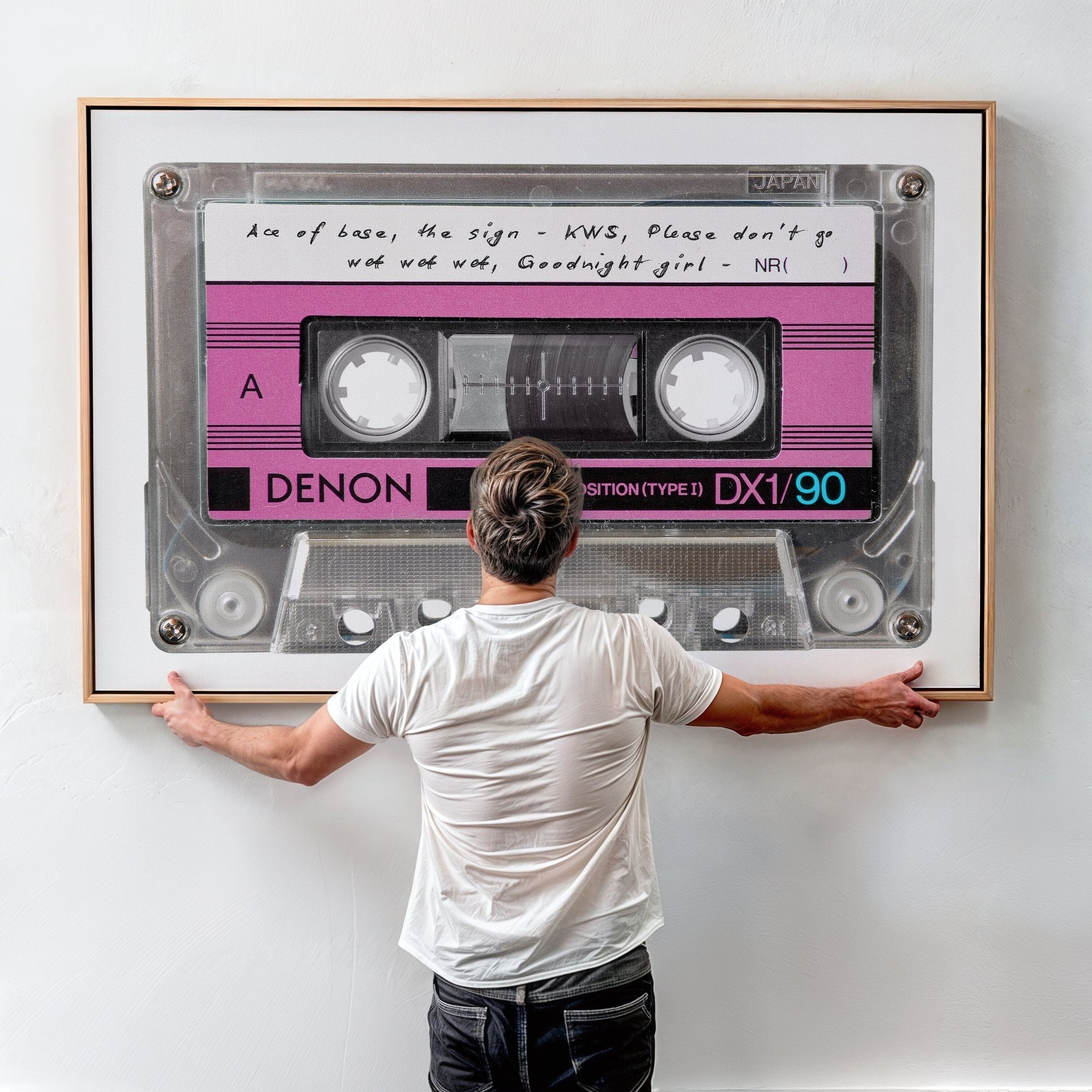 Personalised Retro Mixtape Print - Magic Posters