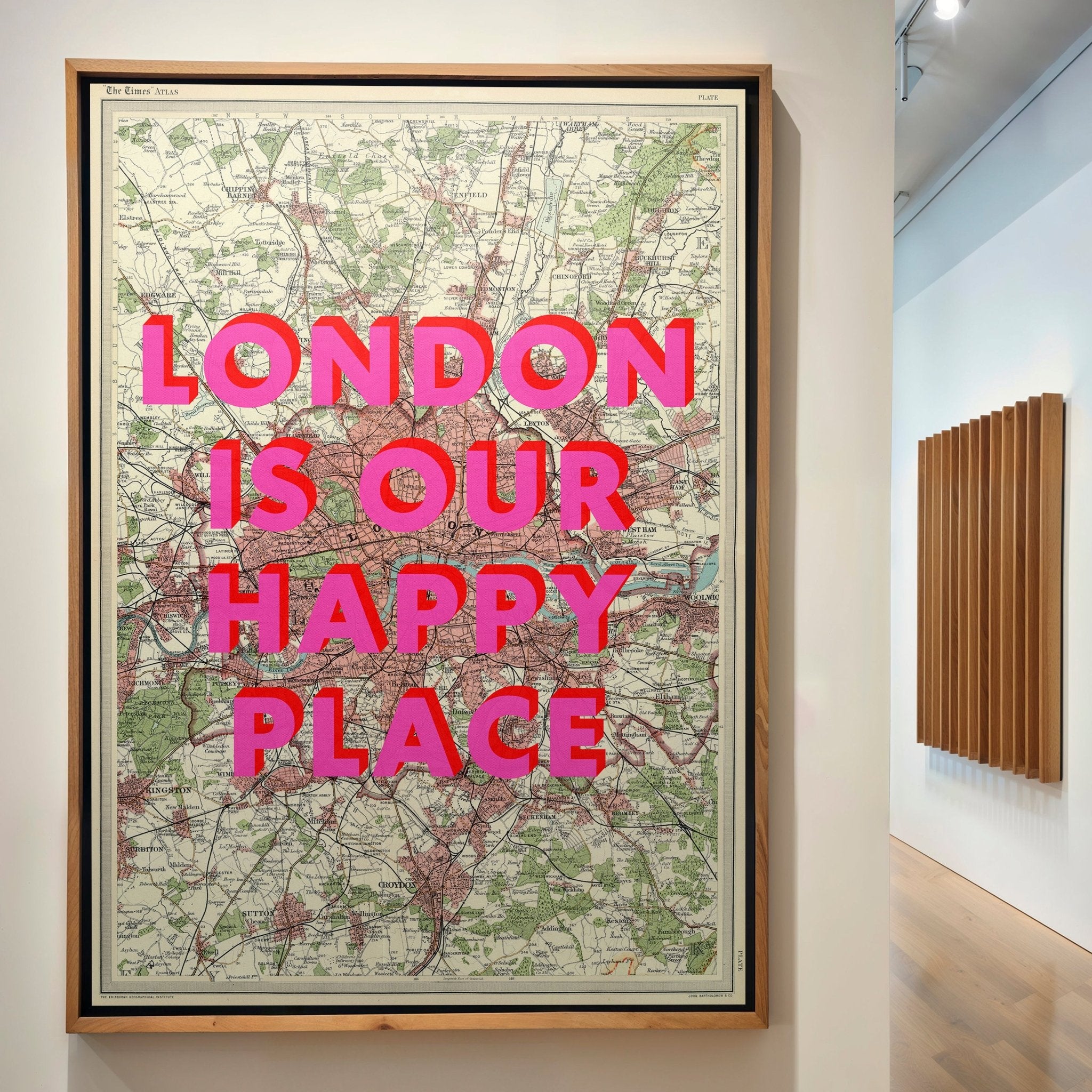 Personalised Retro Pop Art Map Print (Any Location) - Magic Posters