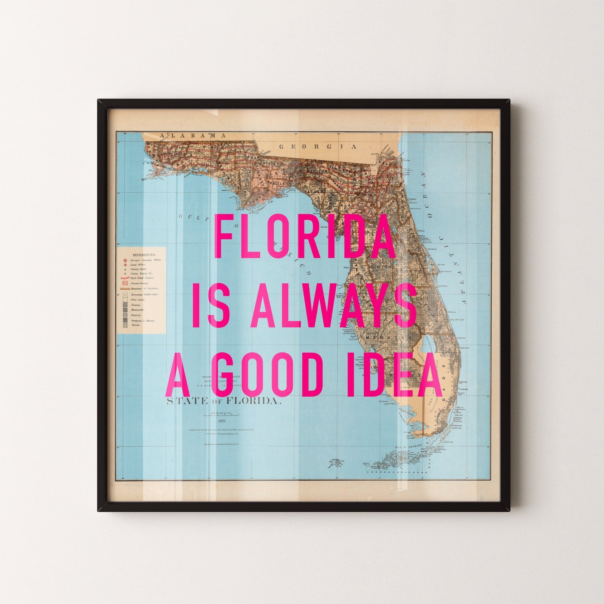 Personalised Retro Pop Art Map Print - New this week! - Magic Posters