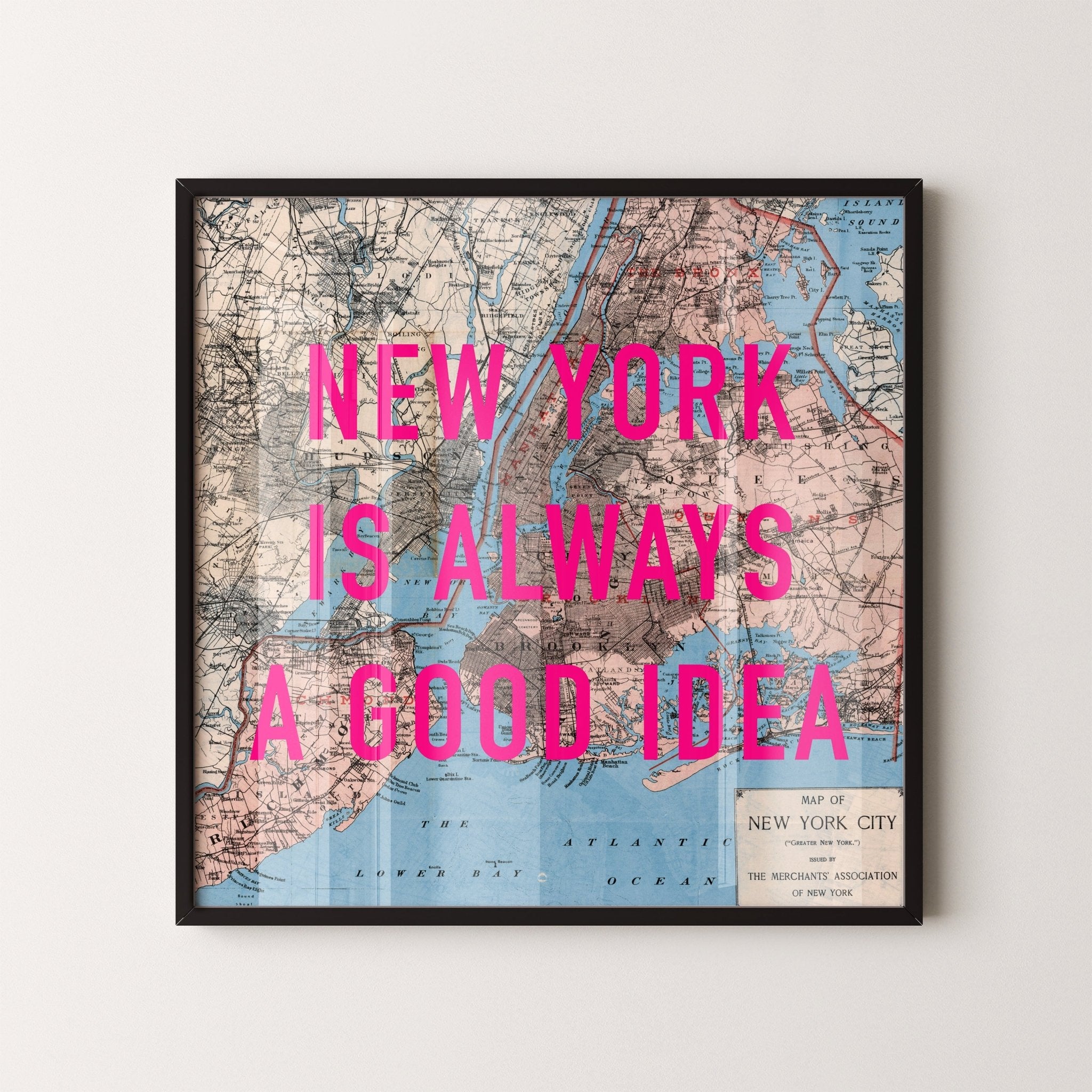Personalised Retro Pop Art Map Print (Any Location) - Magic Posters