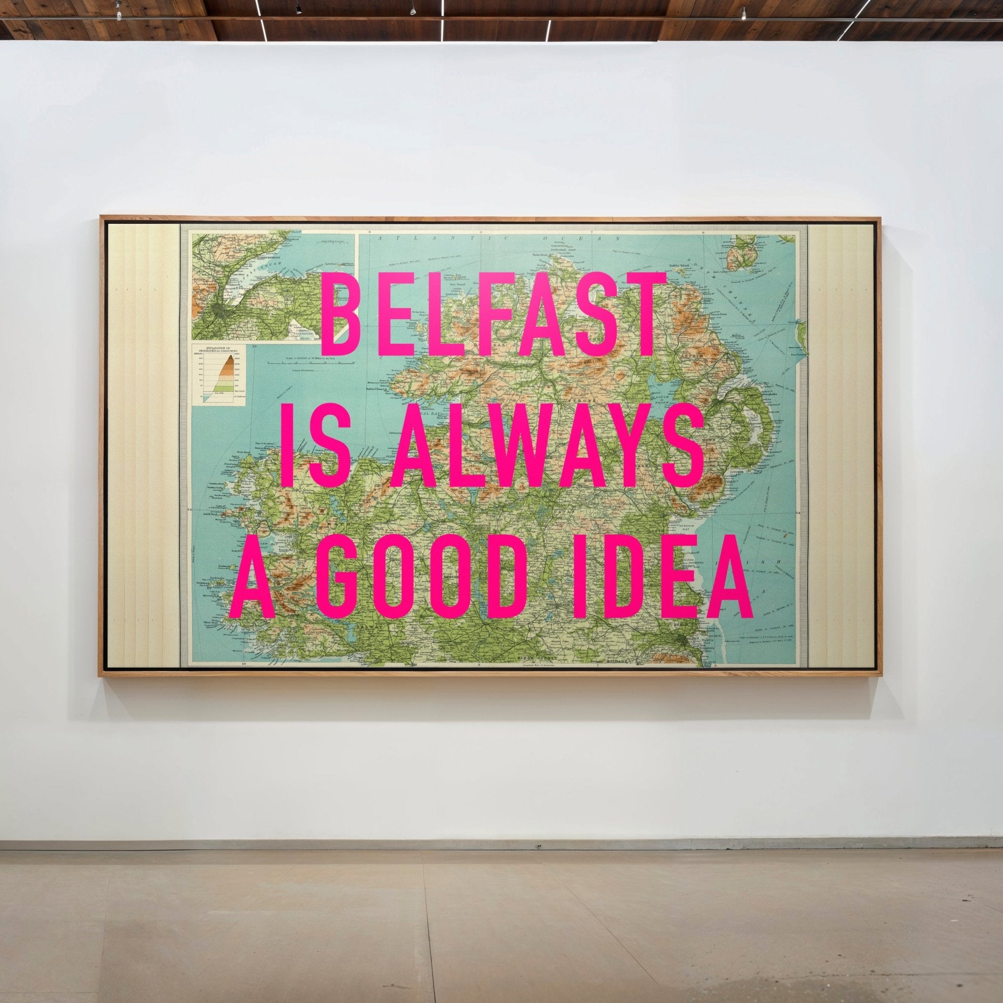 Personalised Retro Pop Art Map Print (Any Location) - Magic Posters