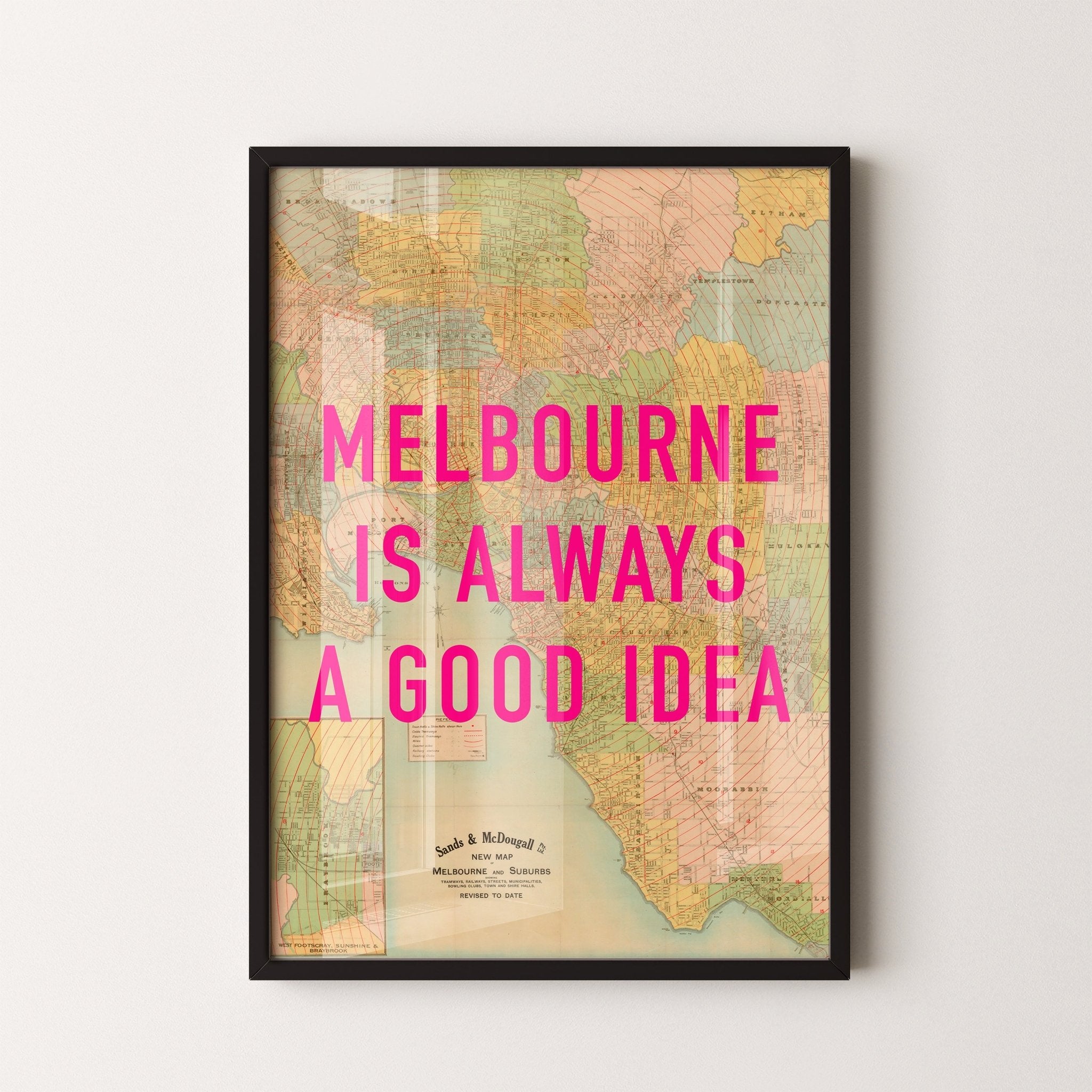 Personalised Retro Pop Art Map Print - New this week! - Magic Posters