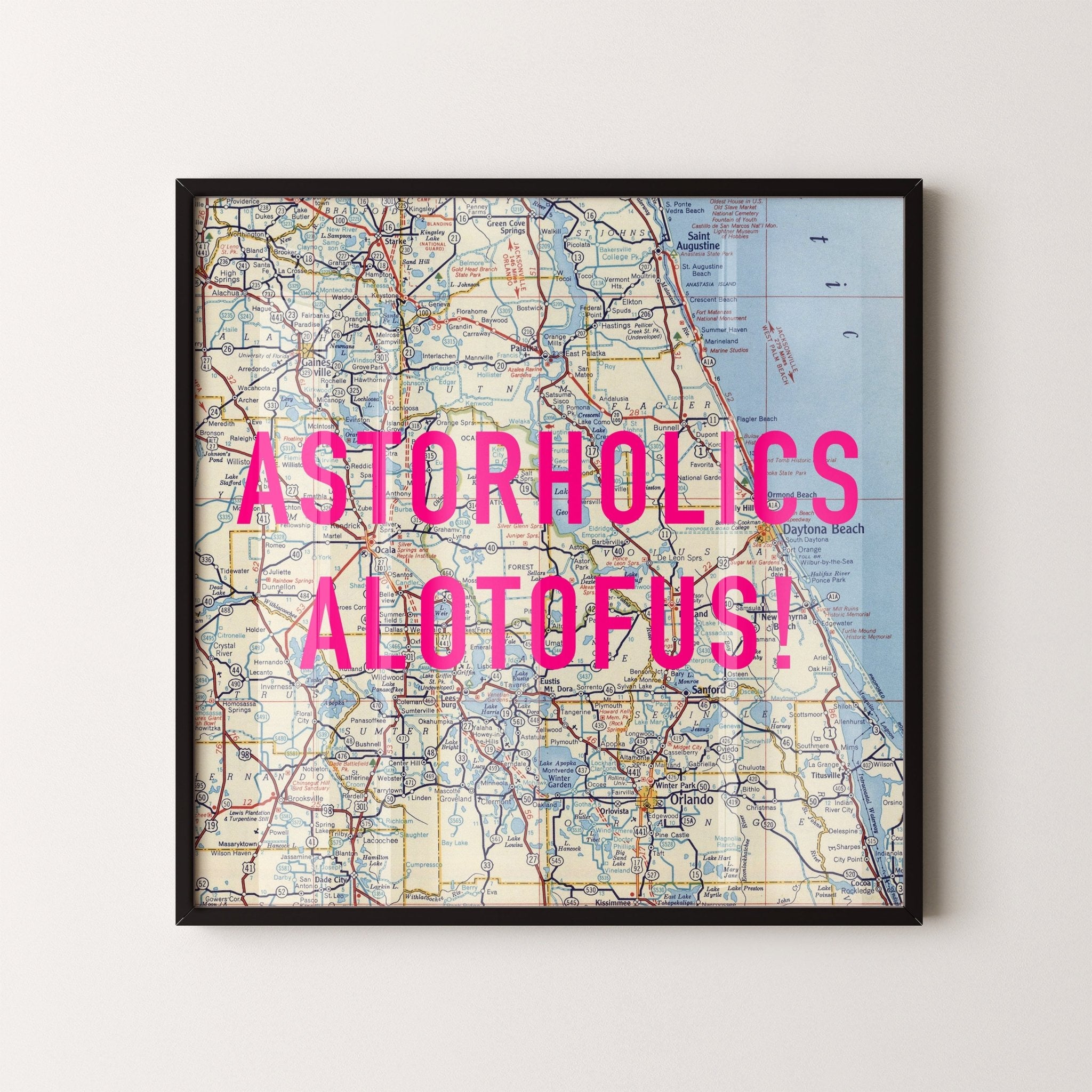 Personalised Retro Pop Art Map Print - New this week! - Magic Posters