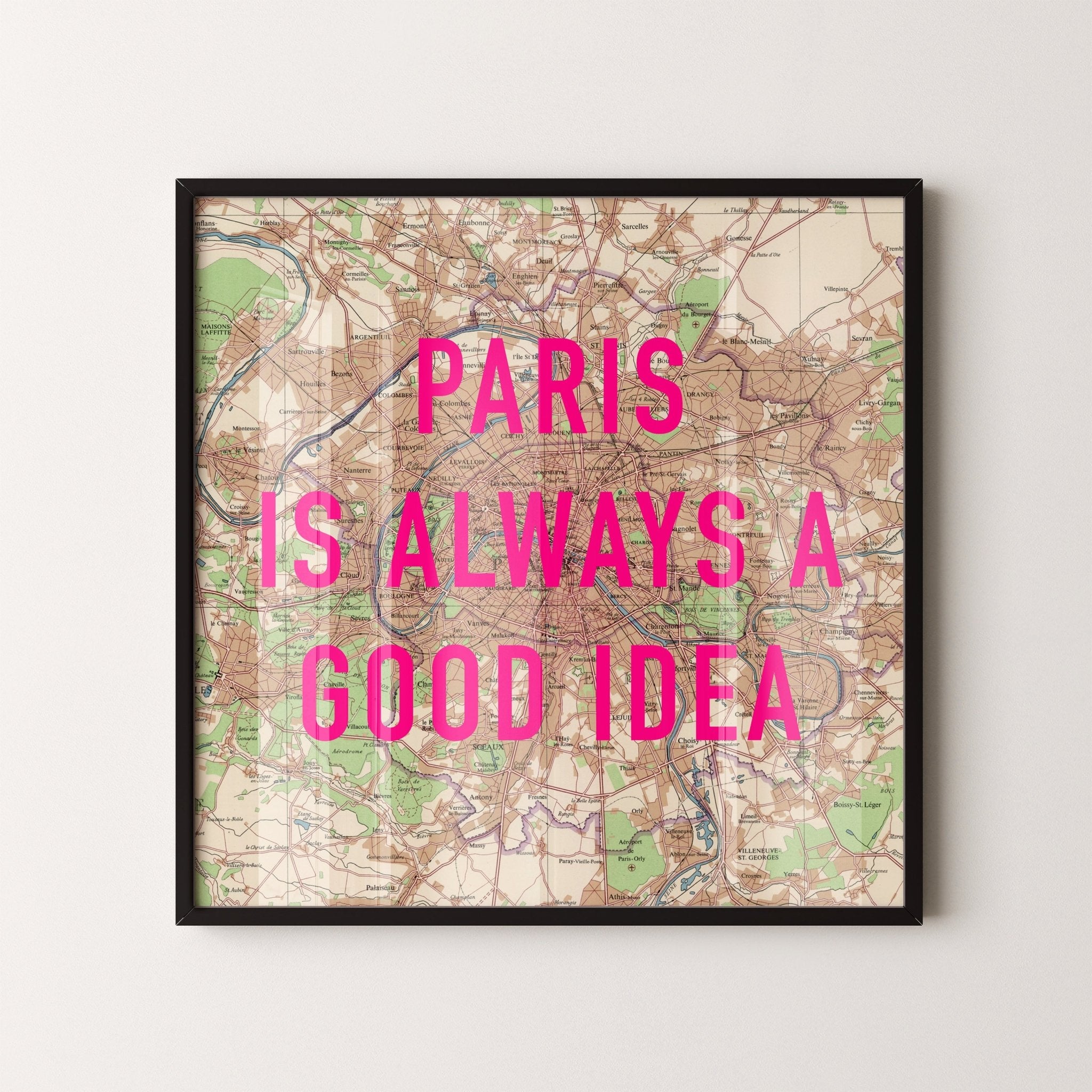 Personalised Retro Pop Art Map Print - New this week! - Magic Posters