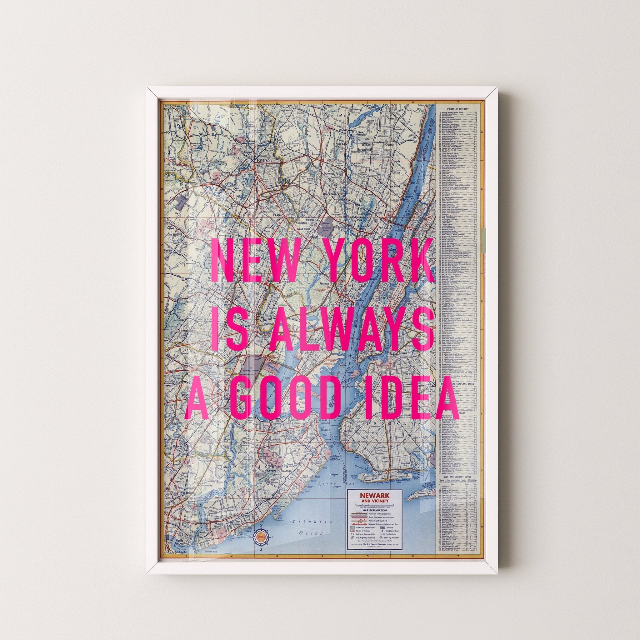 Personalised Retro Pop Art Map Print - New this week! - Magic Posters