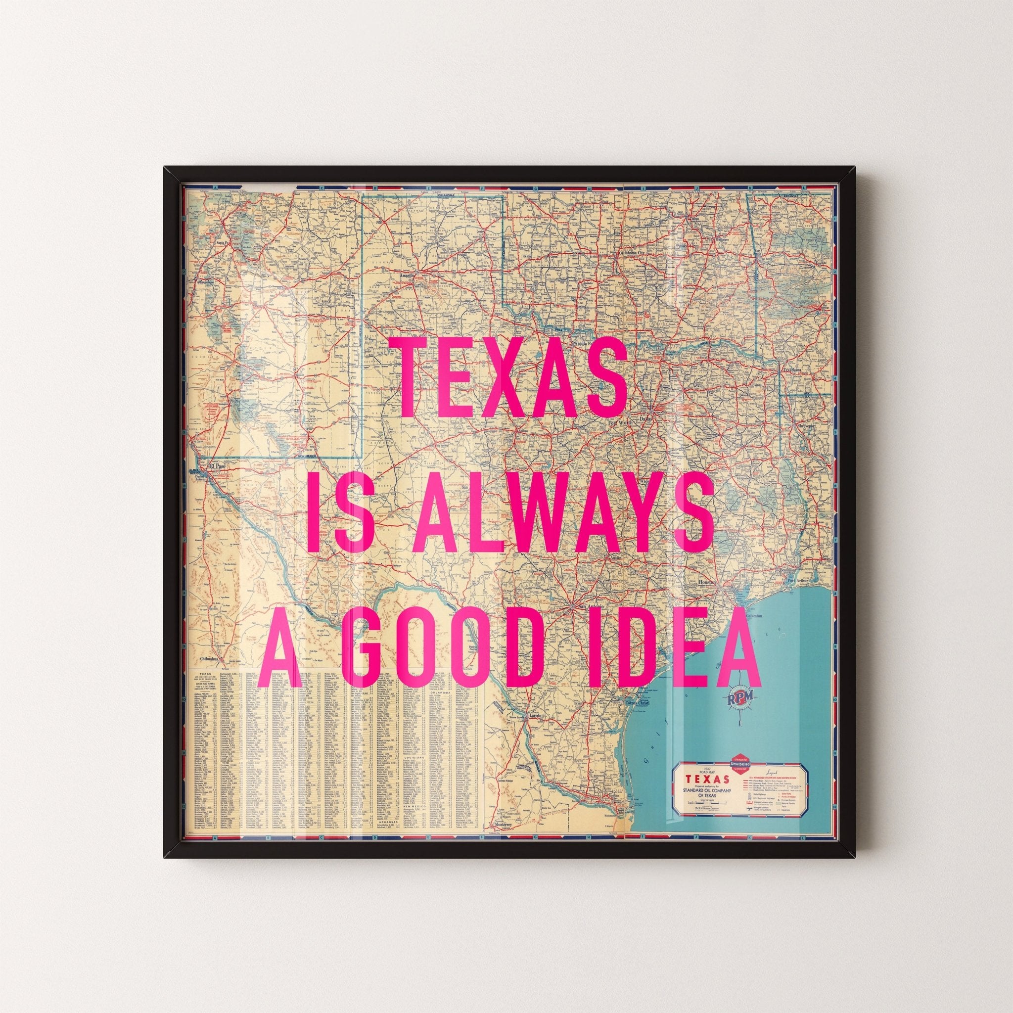 Personalised Retro Pop Art Map Print (Any Location) - Magic Posters