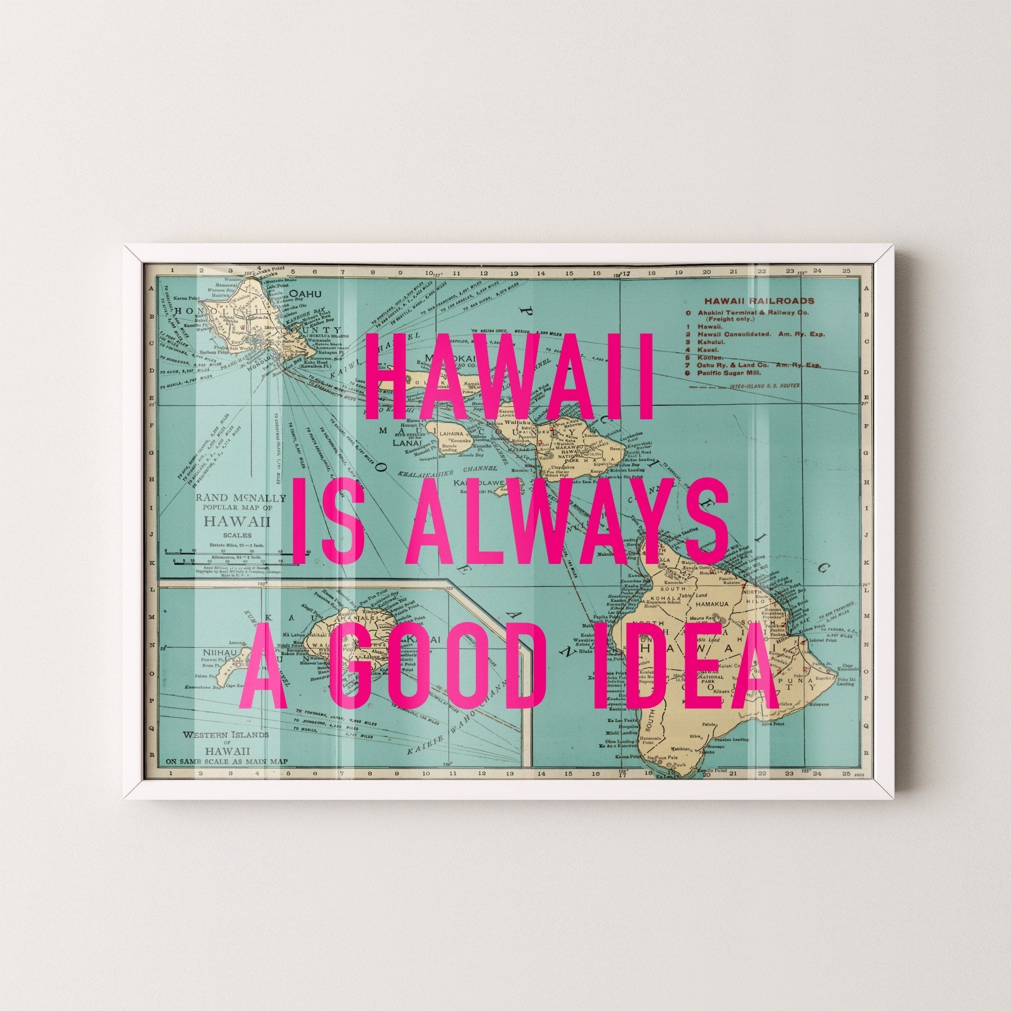 Personalised Retro Pop Art Map Print (Any Location) - Magic Posters