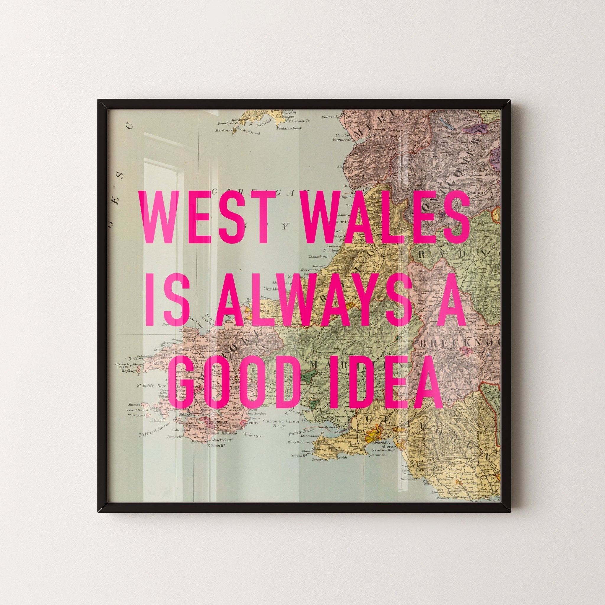 Personalised Retro Pop Art Map Print - New this week! - Magic Posters