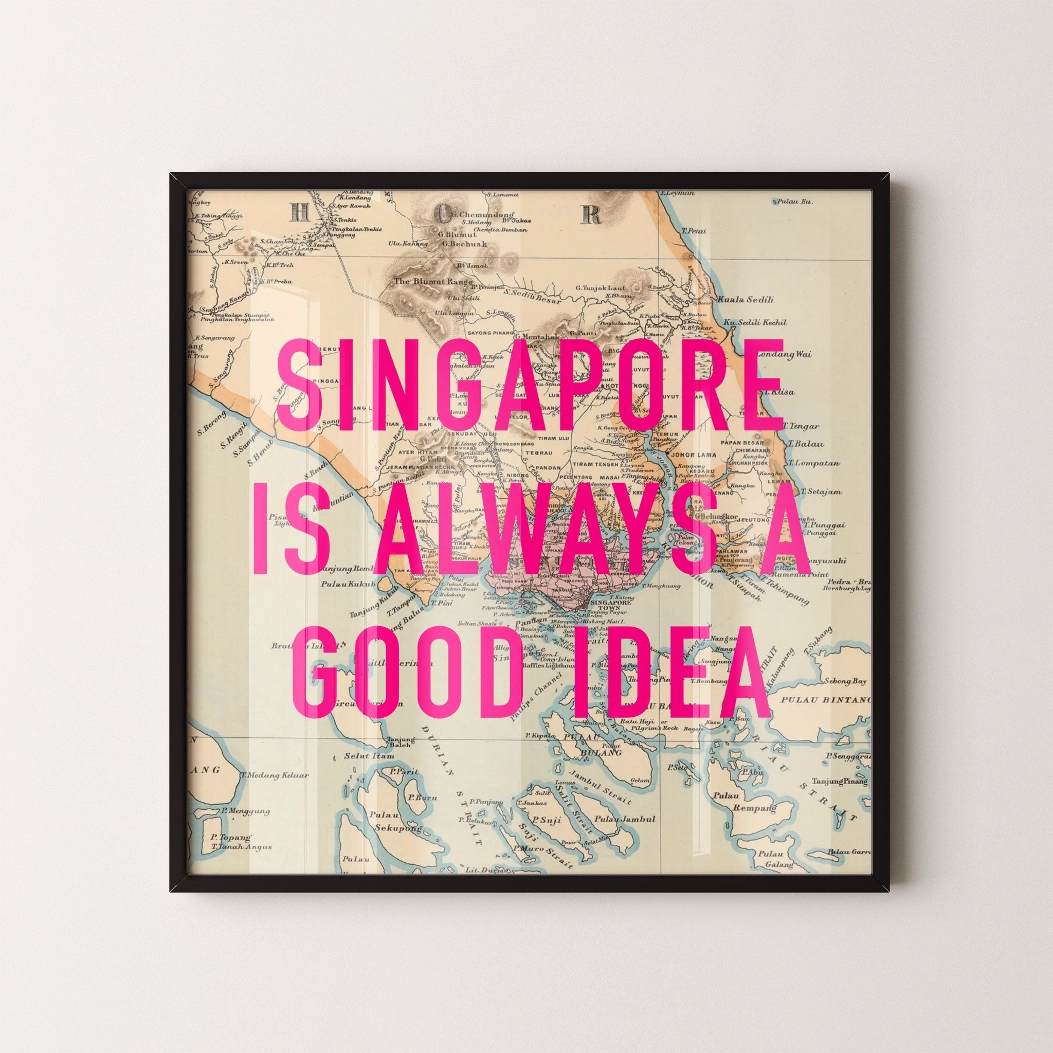 Personalised Retro Pop Art Map Print - New this week! - Magic Posters