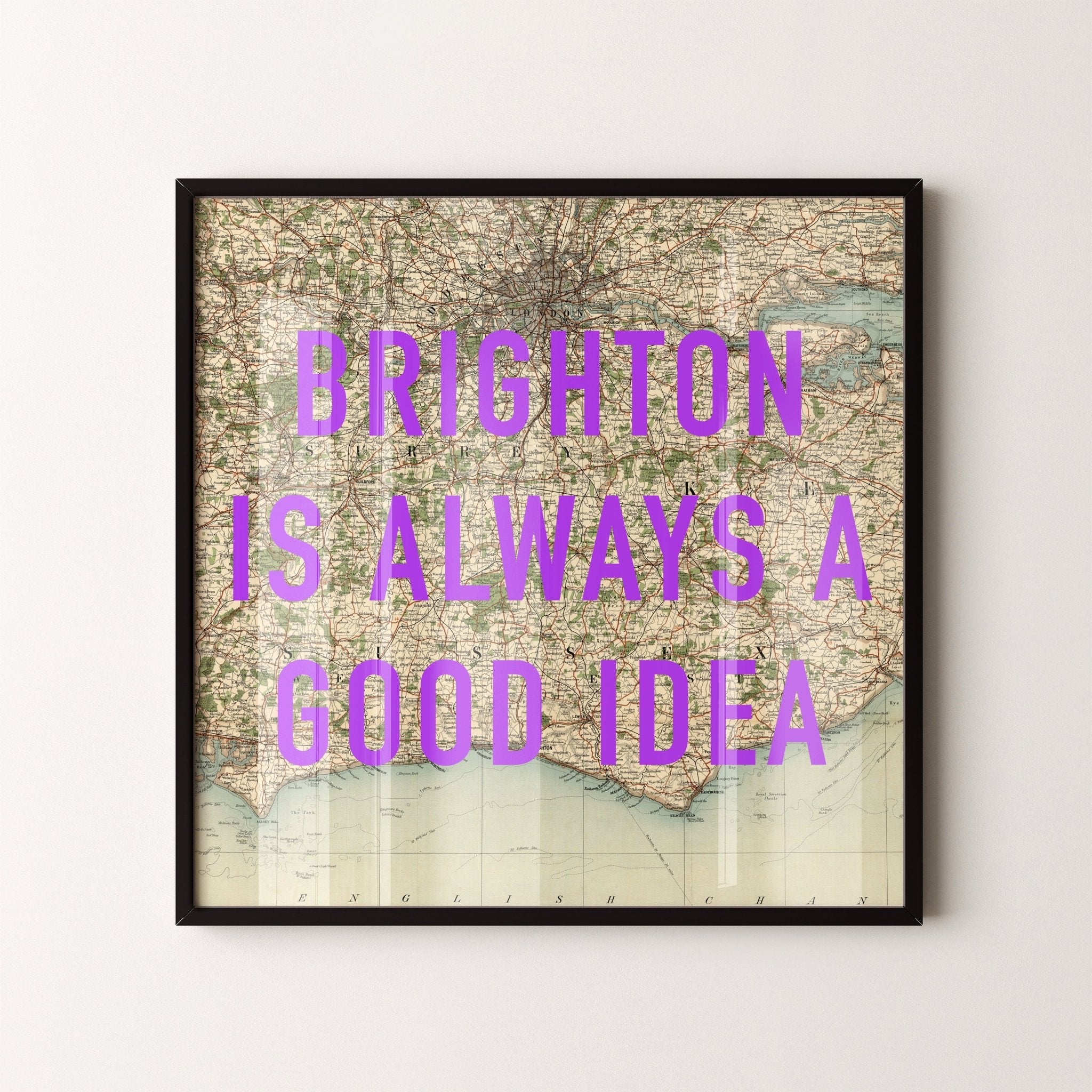 Personalised Retro Pop Art Map Print - New this week! - Magic Posters