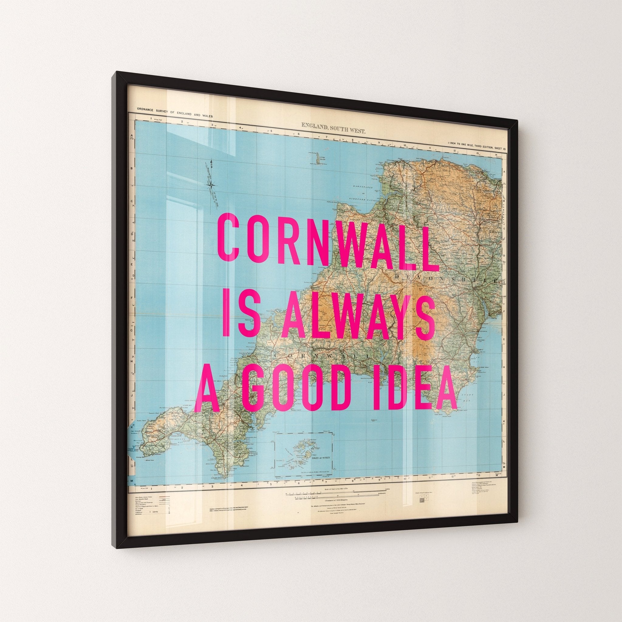 Personalised Retro Pop Art Map Print - New this week! - Magic Posters